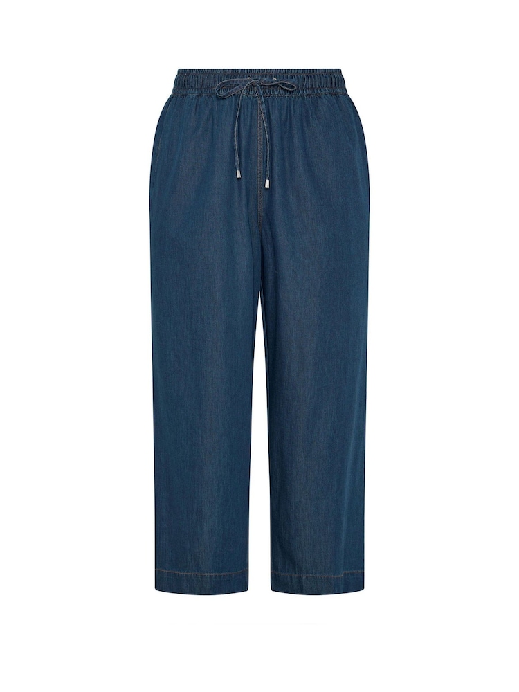 Flat denim-blue product image