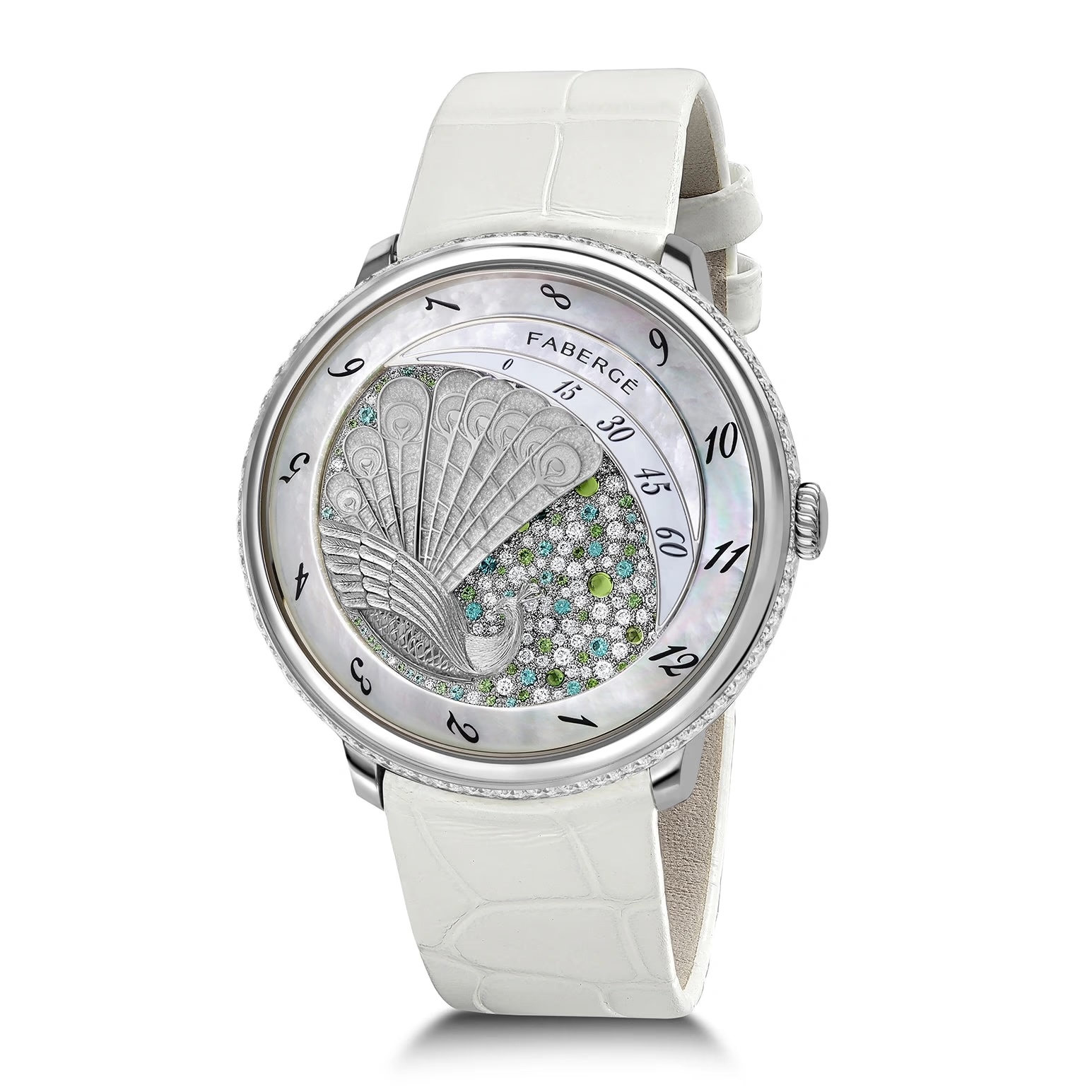 Peacock Diamond Watch