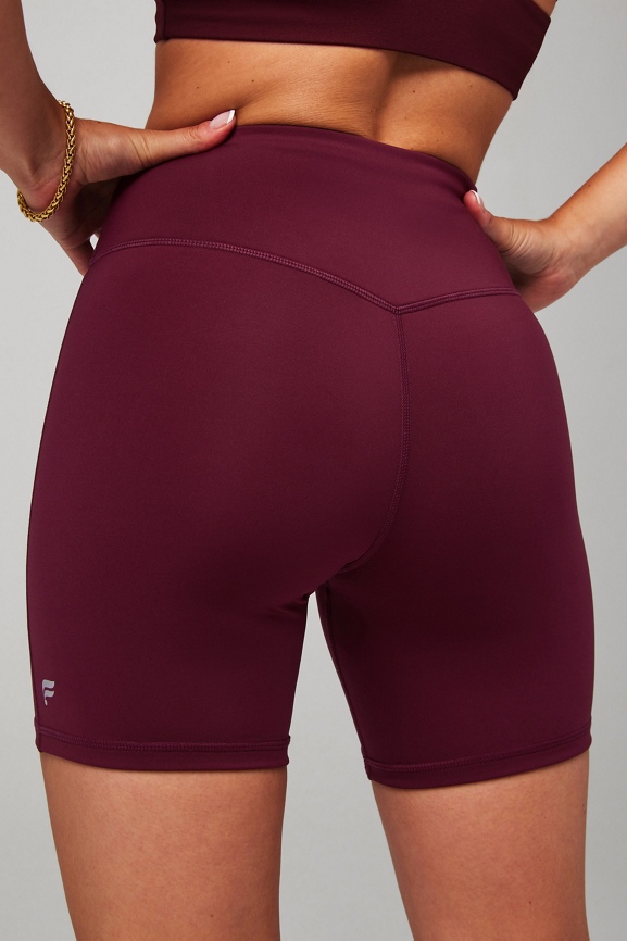 burgundy rear view