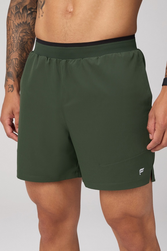 green waistband detail