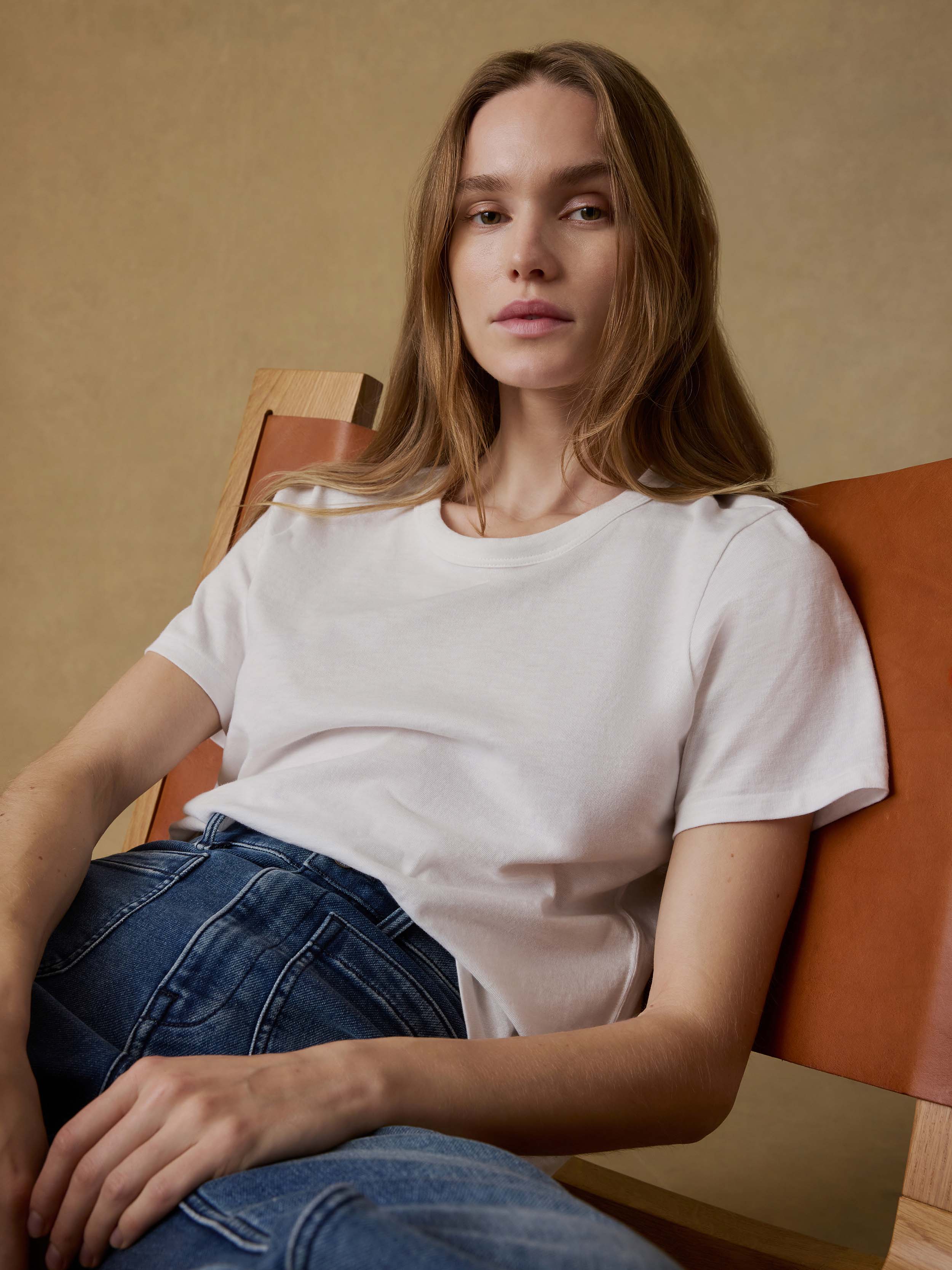 styled with denim