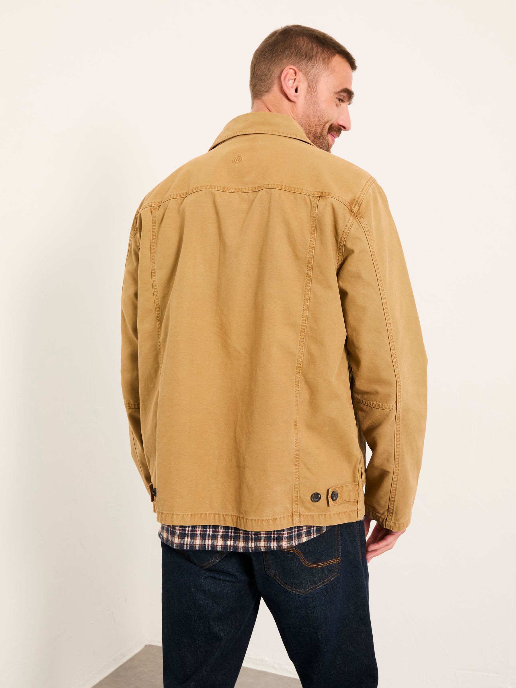 Stone Garment Dye Worker 100% Cotton Jacket — location worn