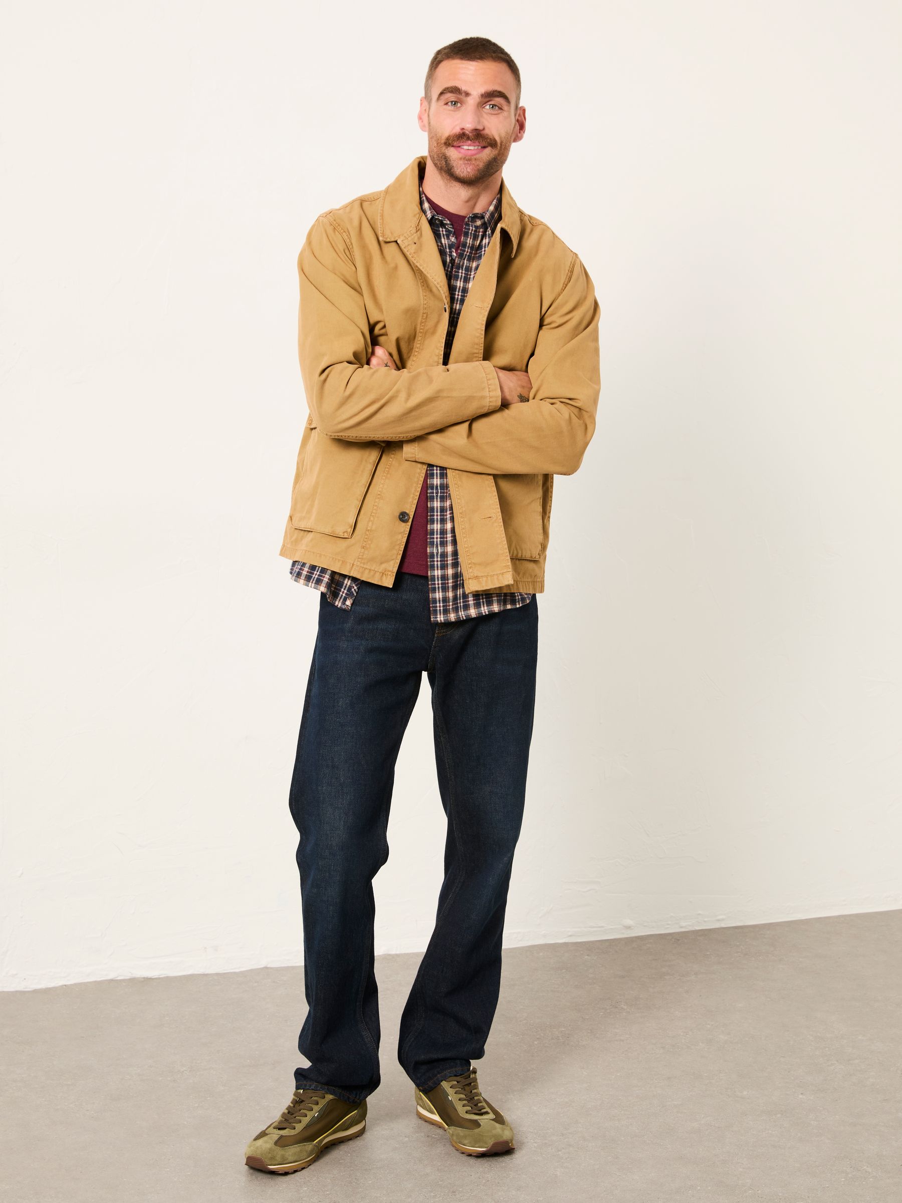 Stone Garment Dye Worker 100% Cotton Jacket — location worn