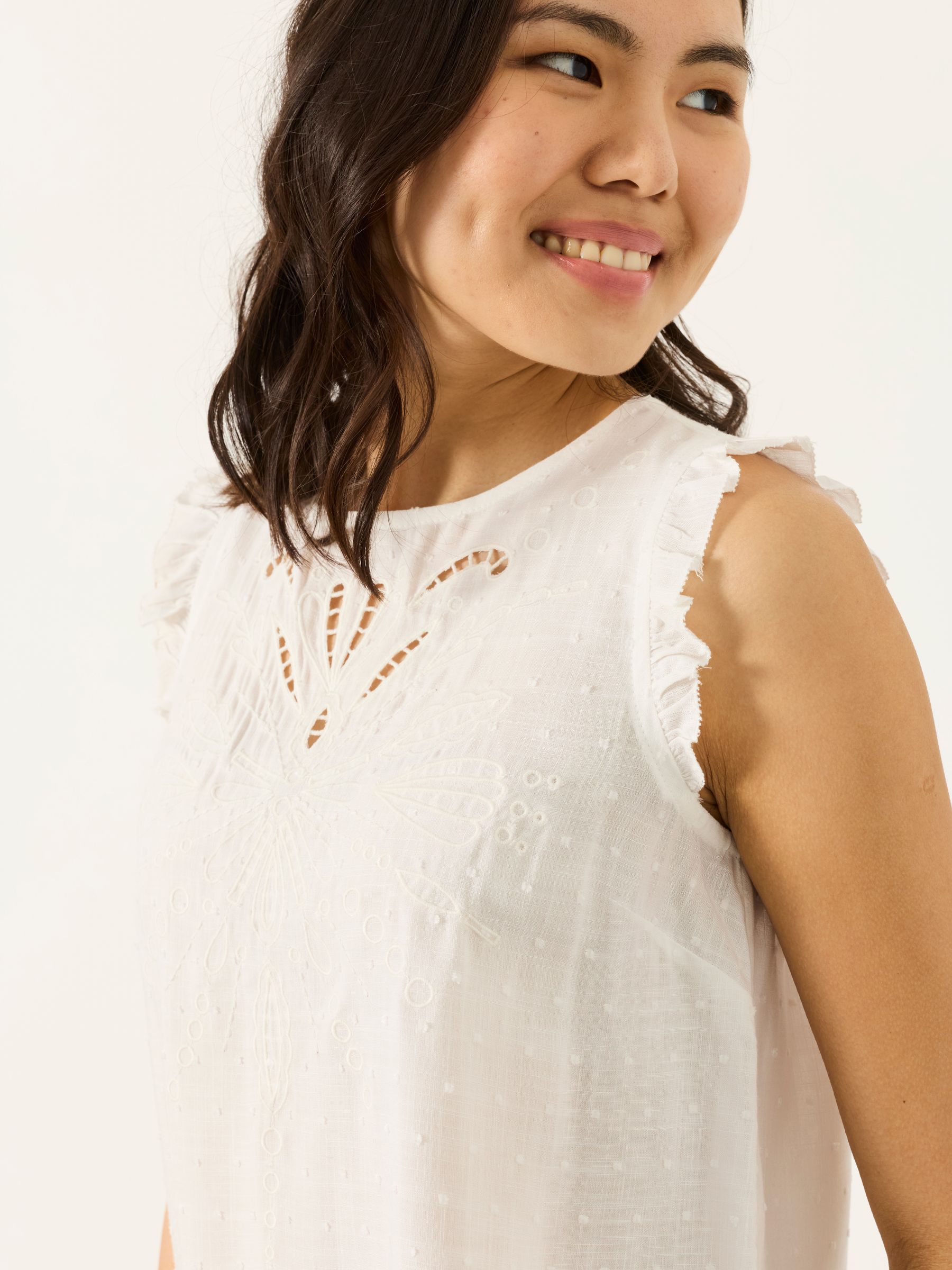 White Regular Vita Tunic — location worn