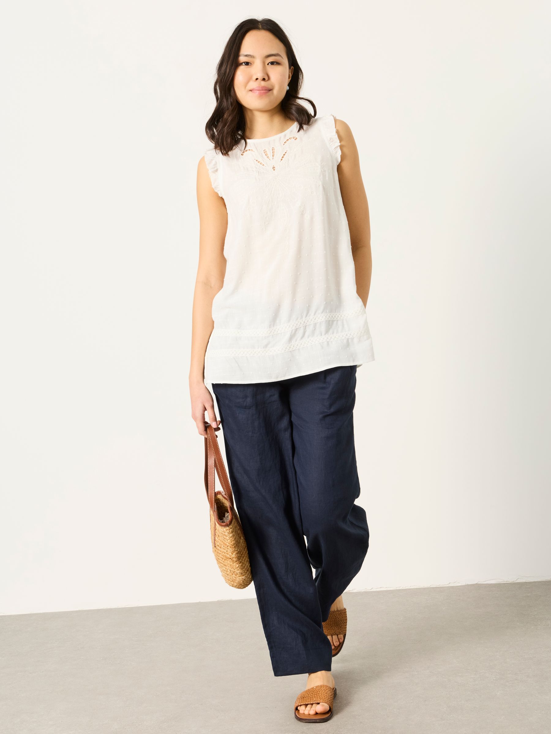 White Regular Vita Tunic — location worn