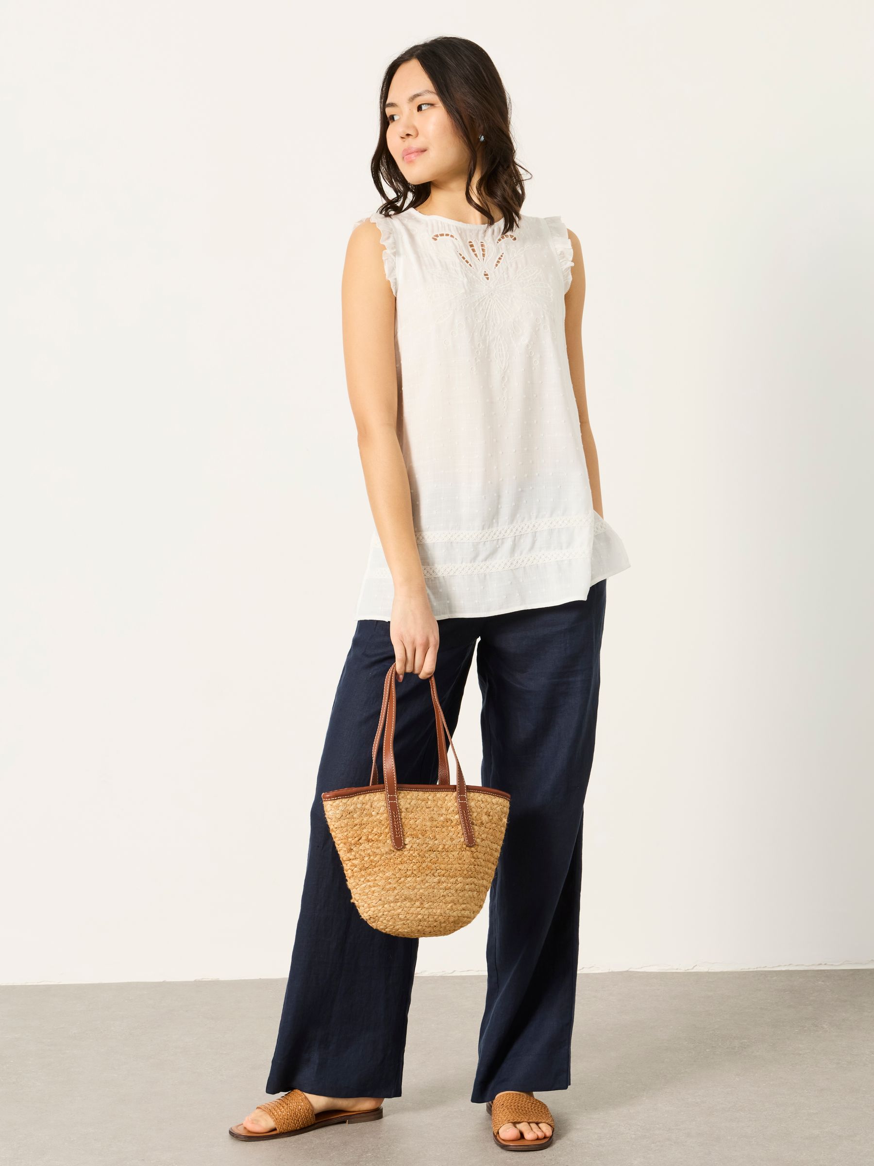 White Regular Vita Tunic — location worn