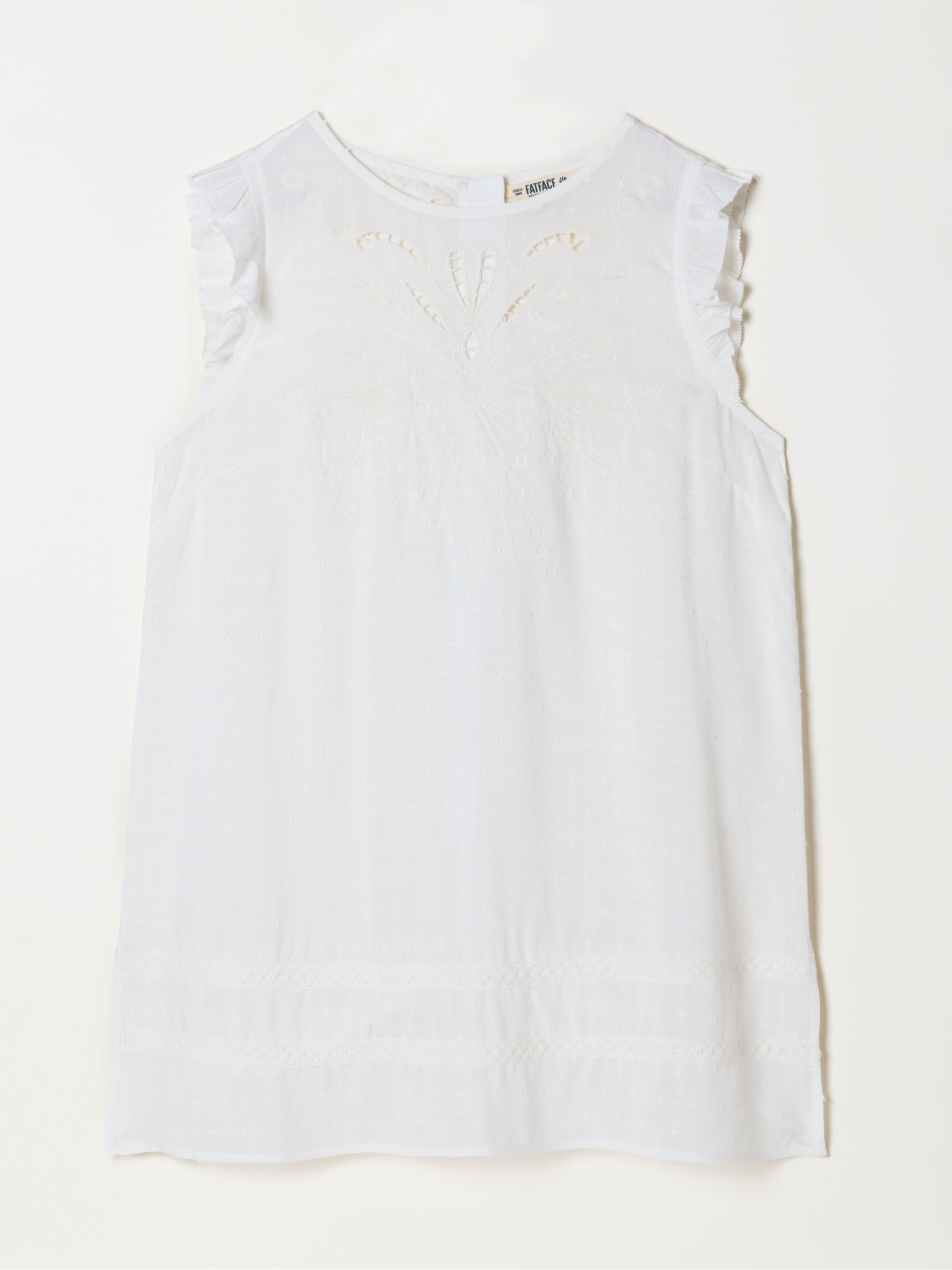 White Regular Vita Tunic — location still life