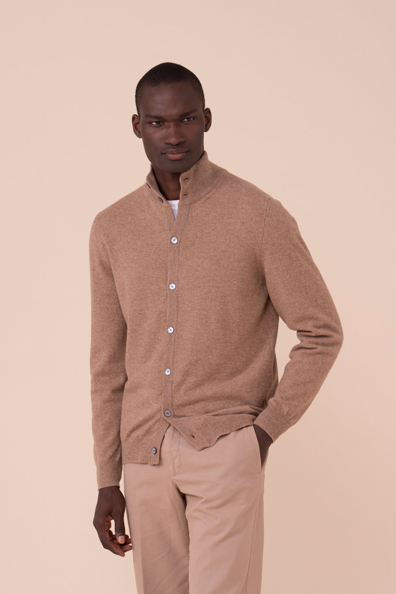 Favonius Cashmere Fully Buttoned Sweater