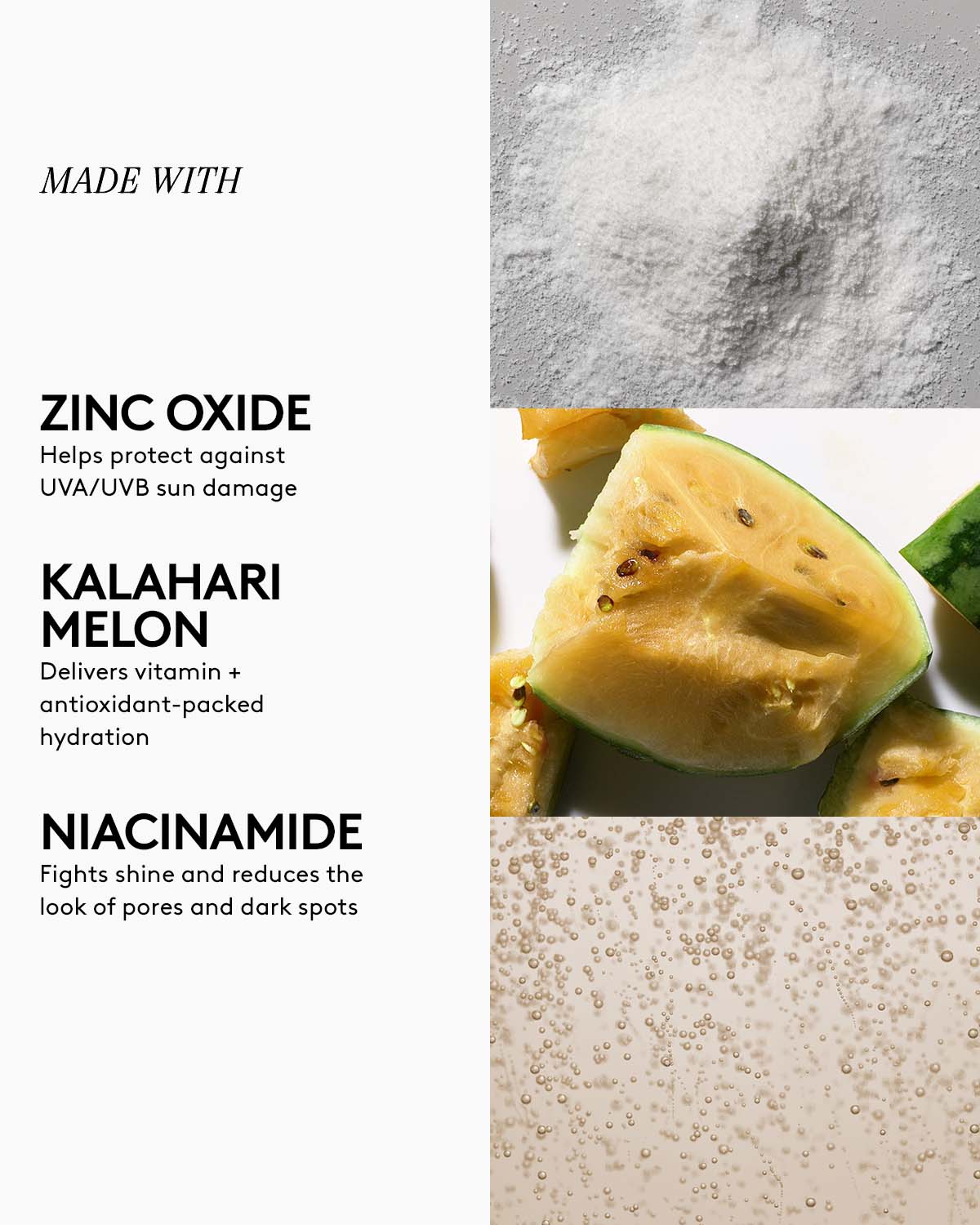ingredients card