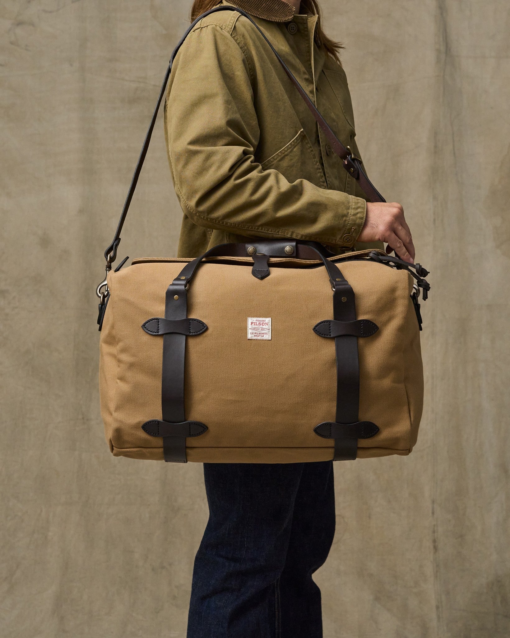Medium Rugged Twill Duffle Bag