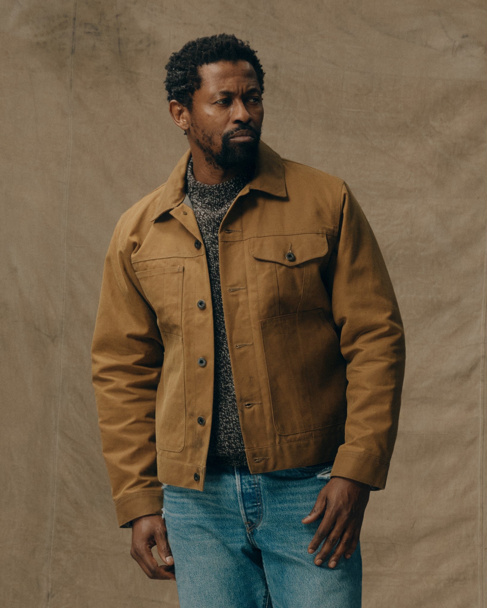 Tin Cloth Short Lined Cruiser Jacket