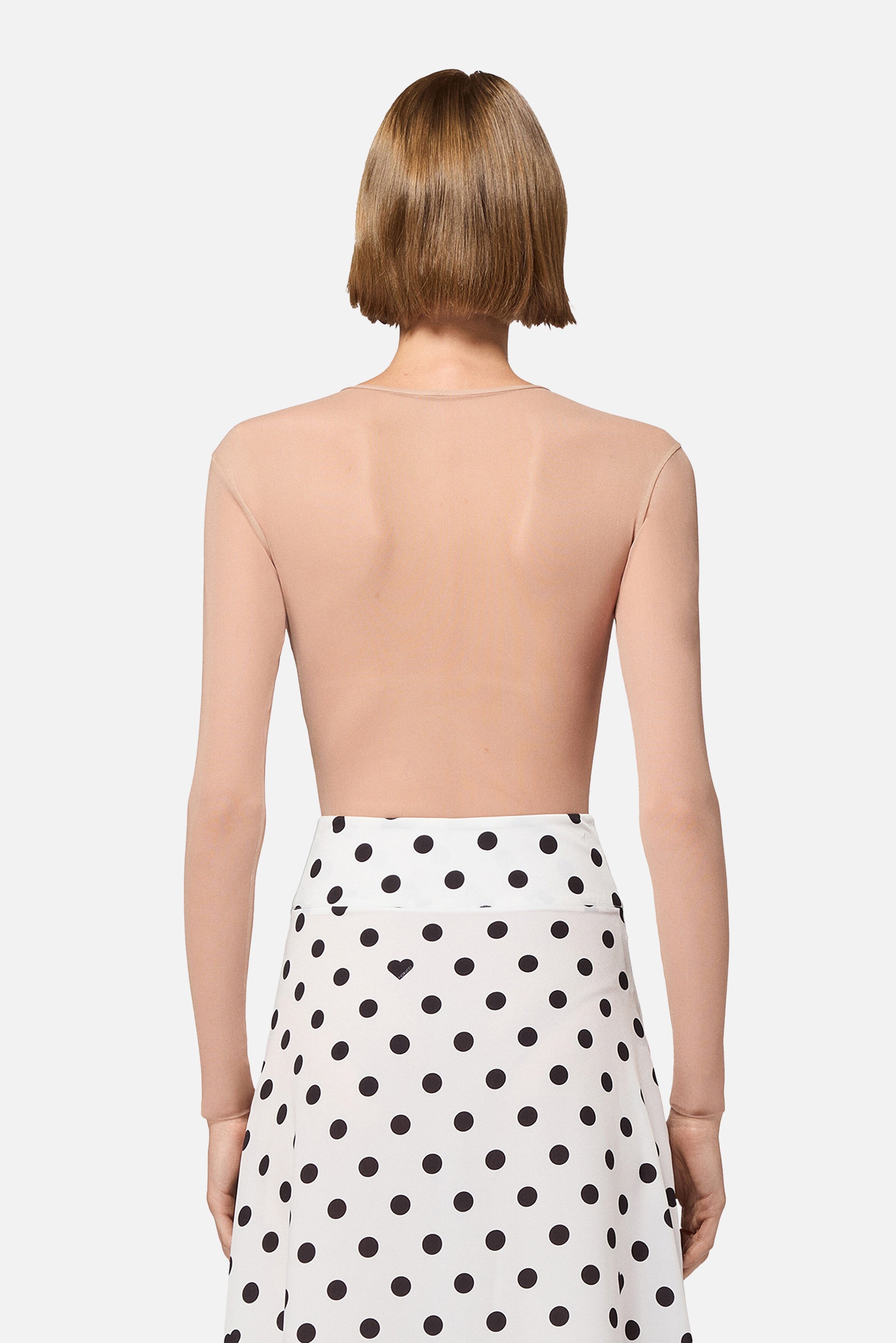 back view of the bodycon fit
