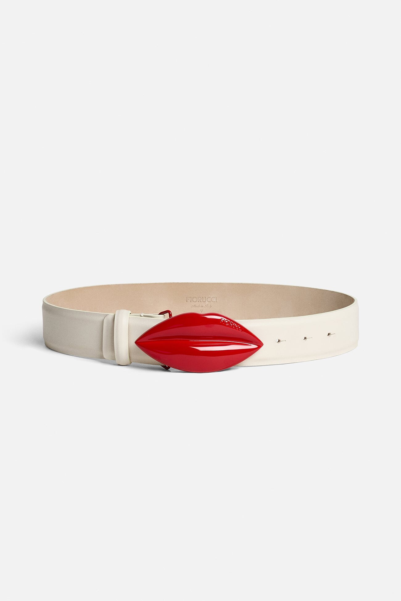 white version styled at the waist
