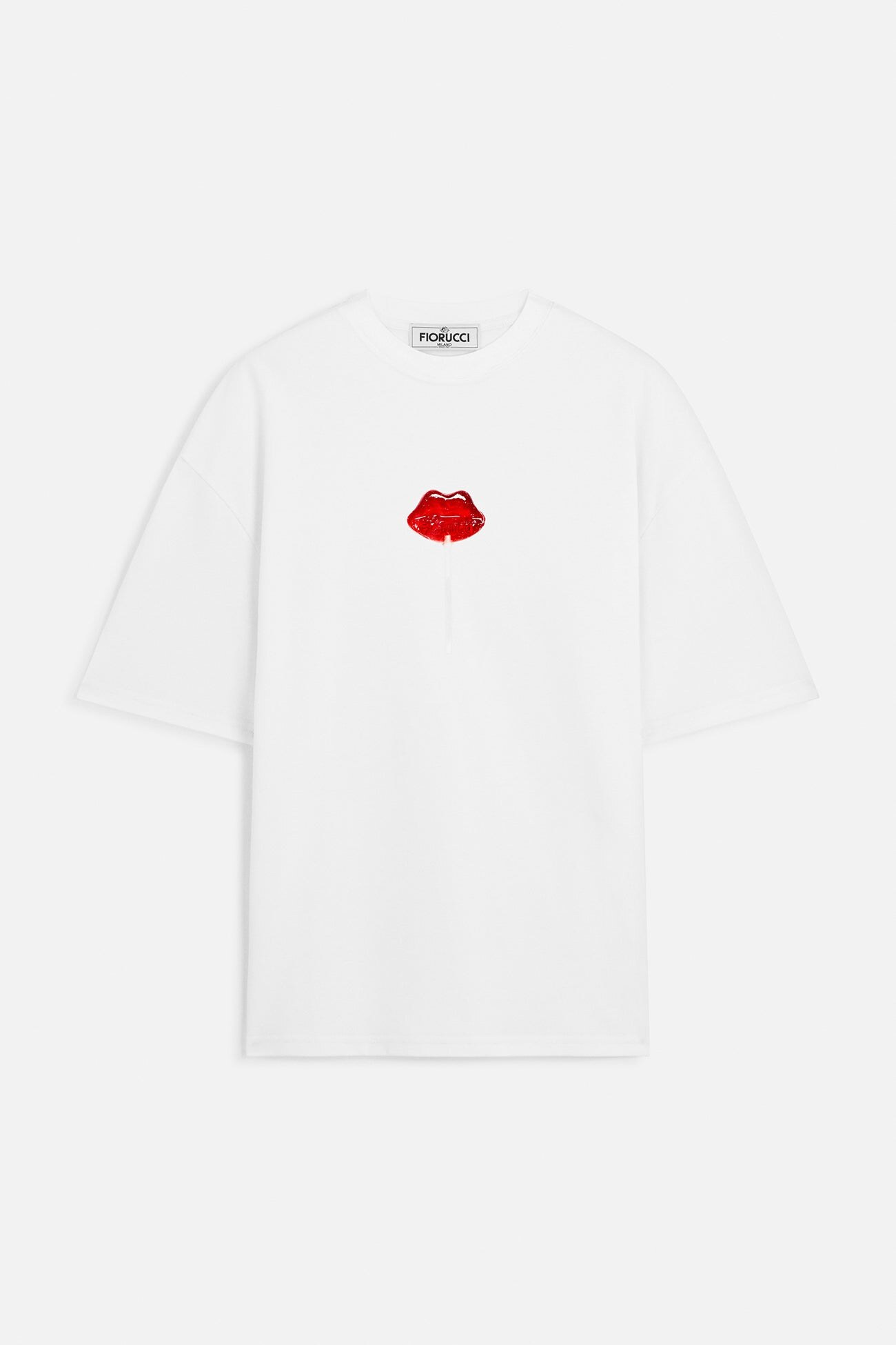 closeup of the Lollipop Lip print