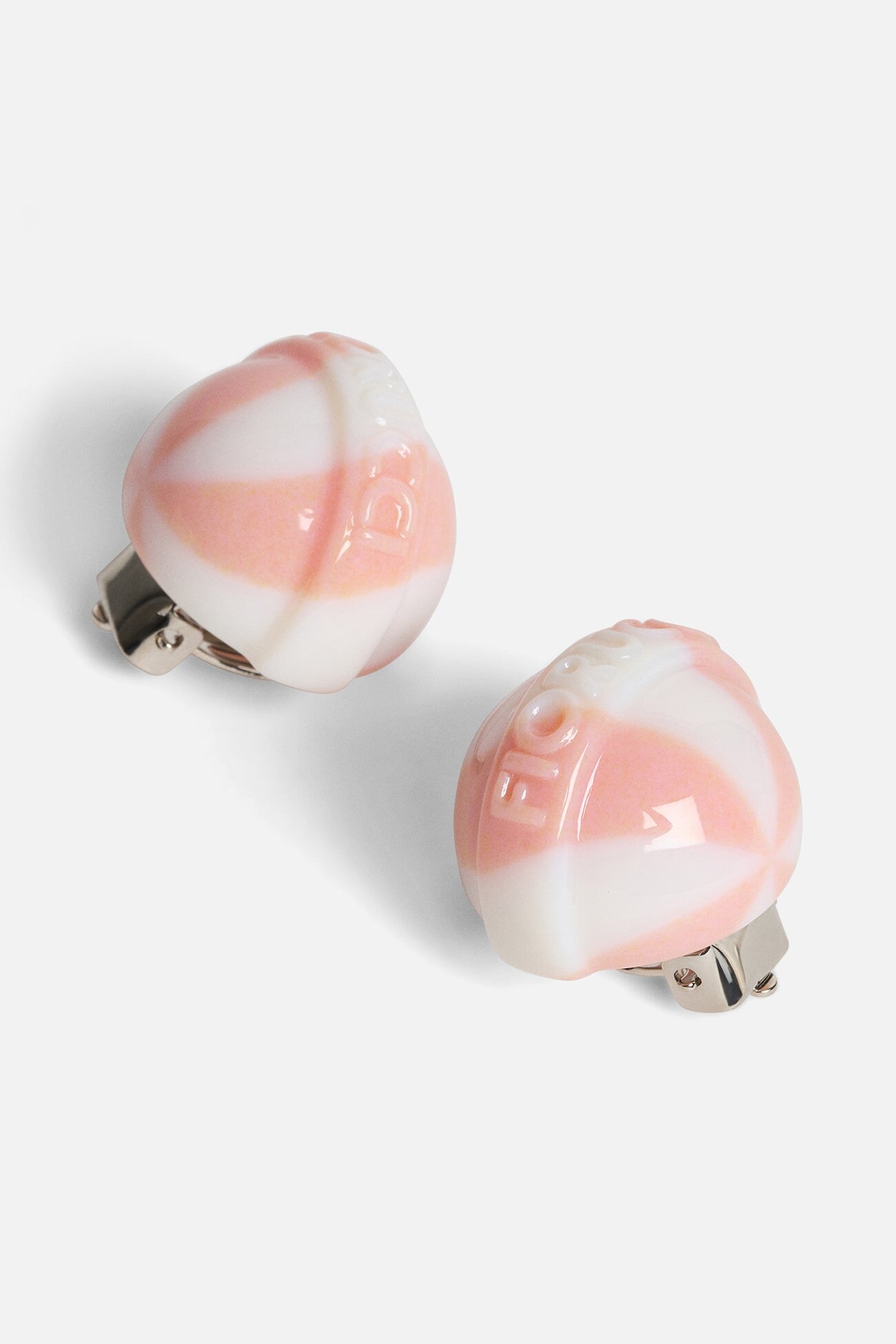 single-pair closeup of the resin candy shape