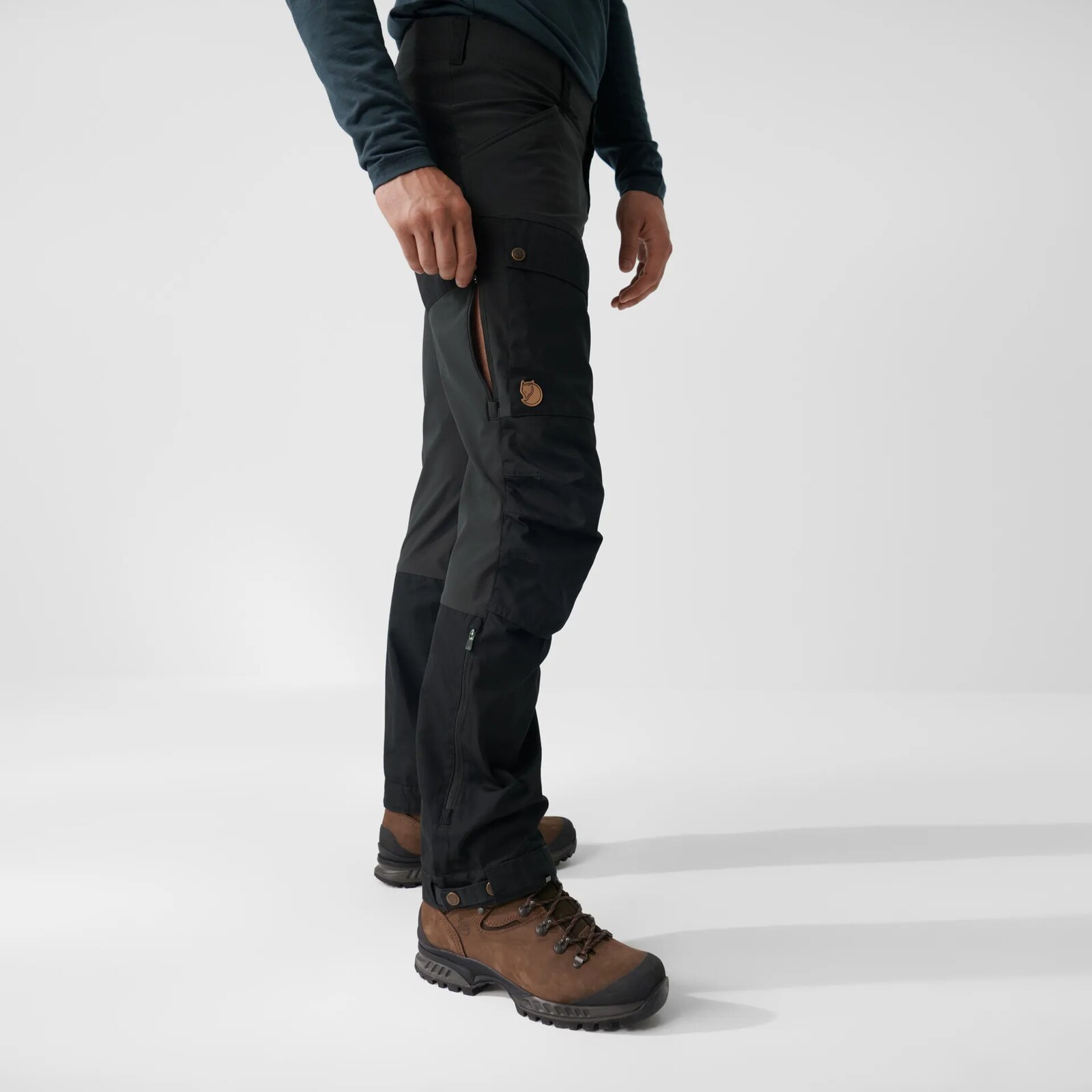 Slim on-body side view