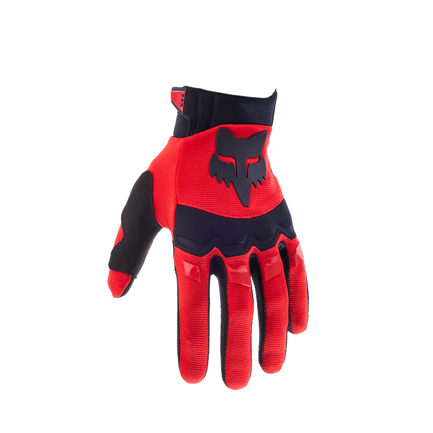 red front view