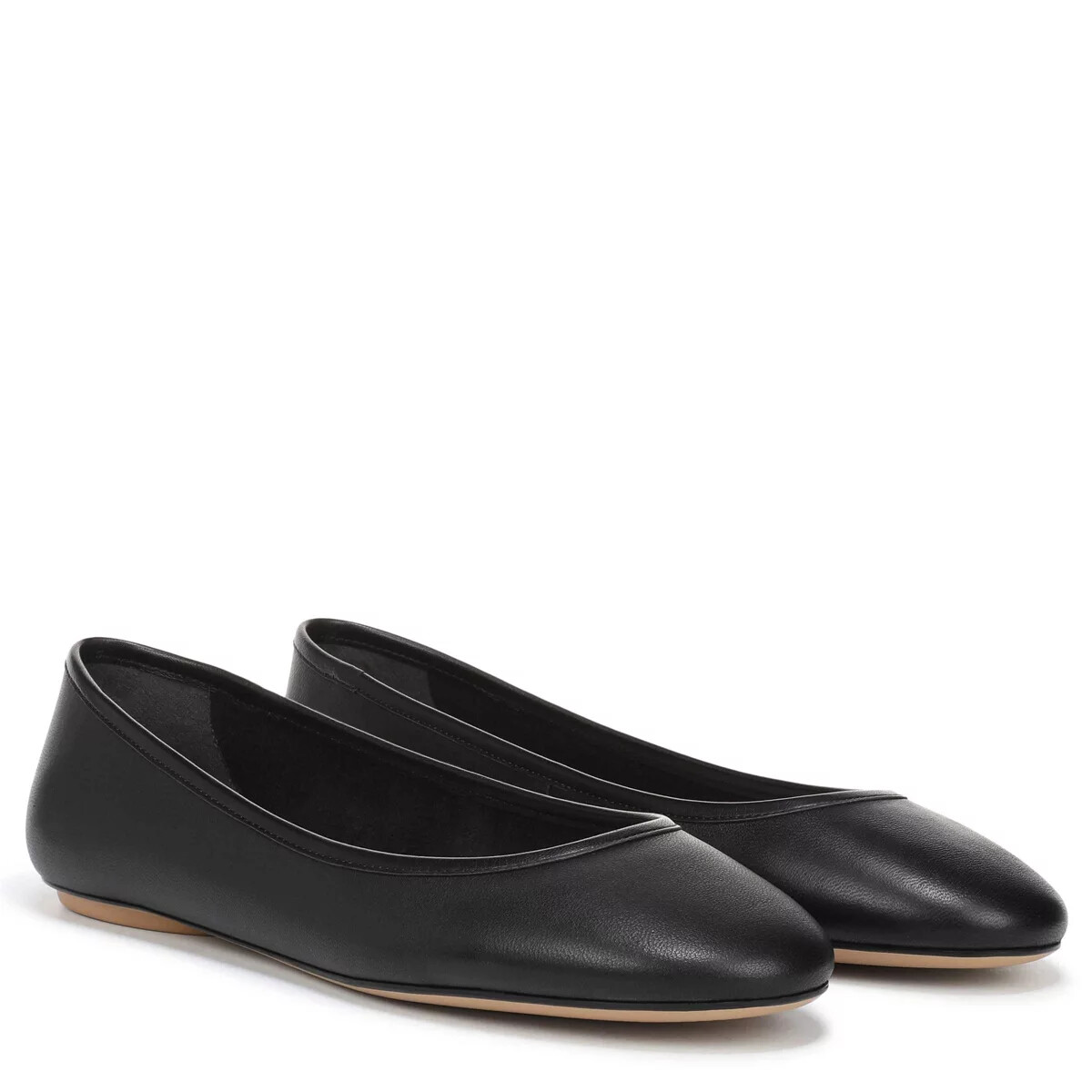 paired black flats