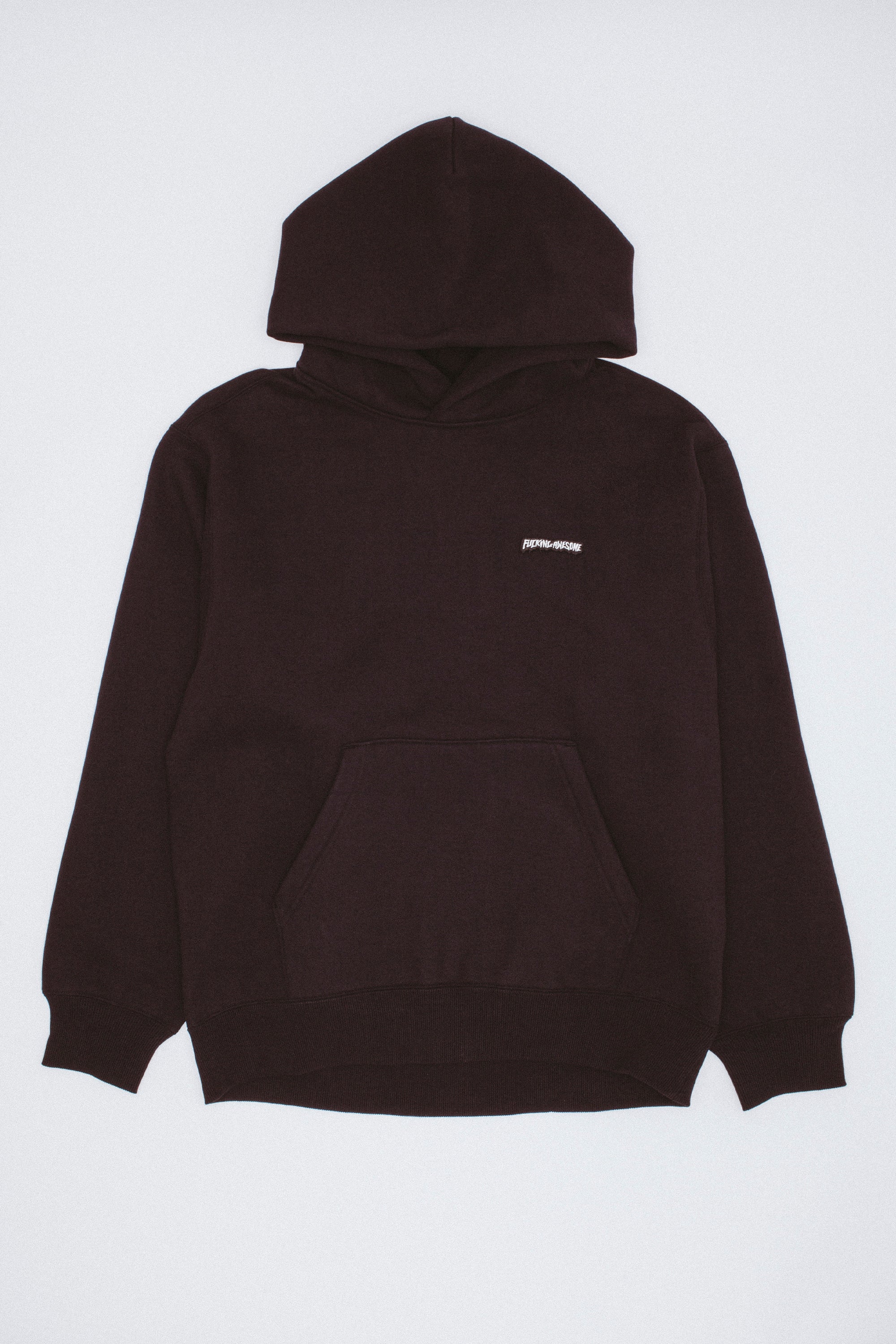 Velcro Stamp Micro Logo Hoodie
