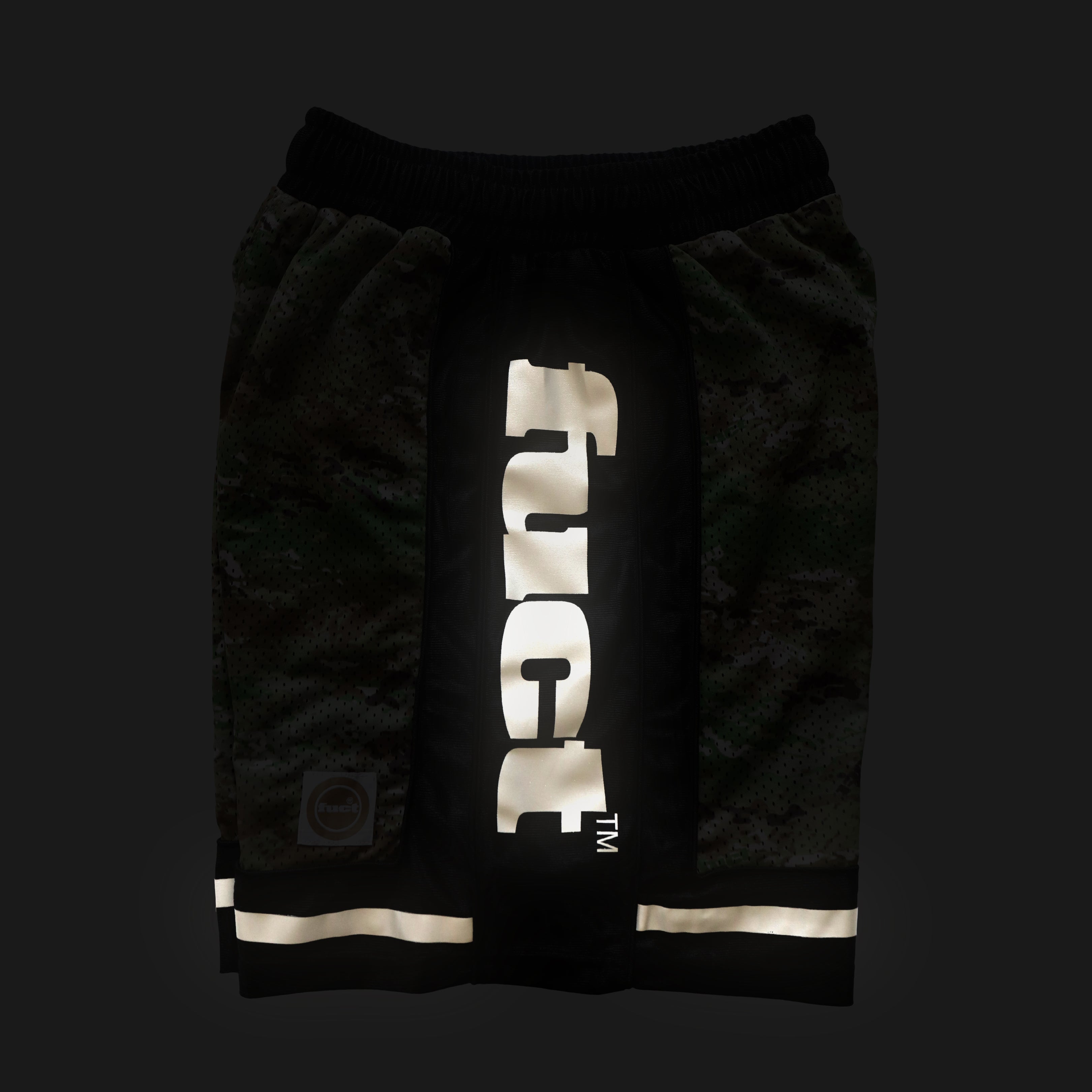 Official 3M MESH FUCT OPC CAMO SHORTS view
