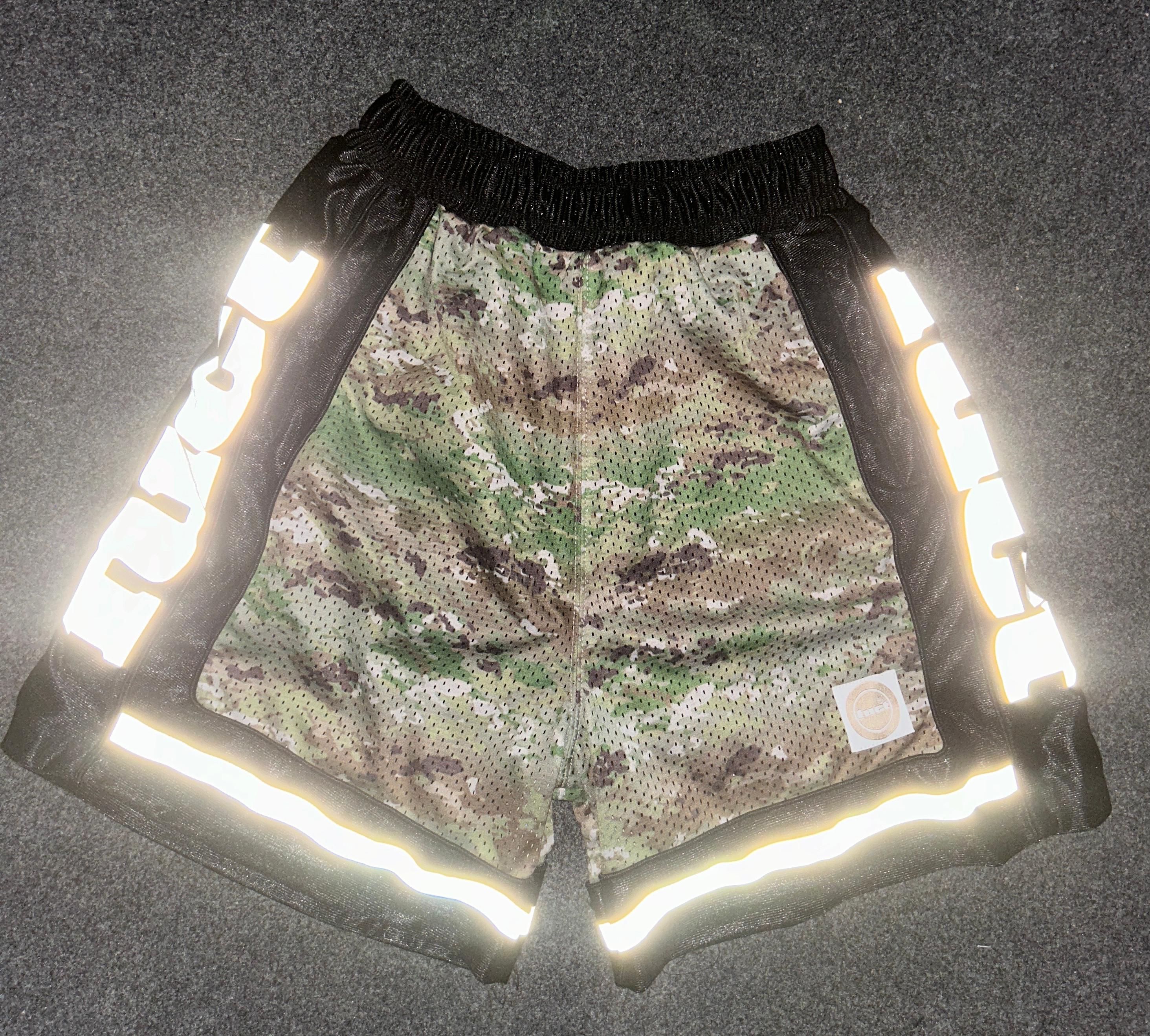 Official 3M MESH FUCT OPC CAMO SHORTS view