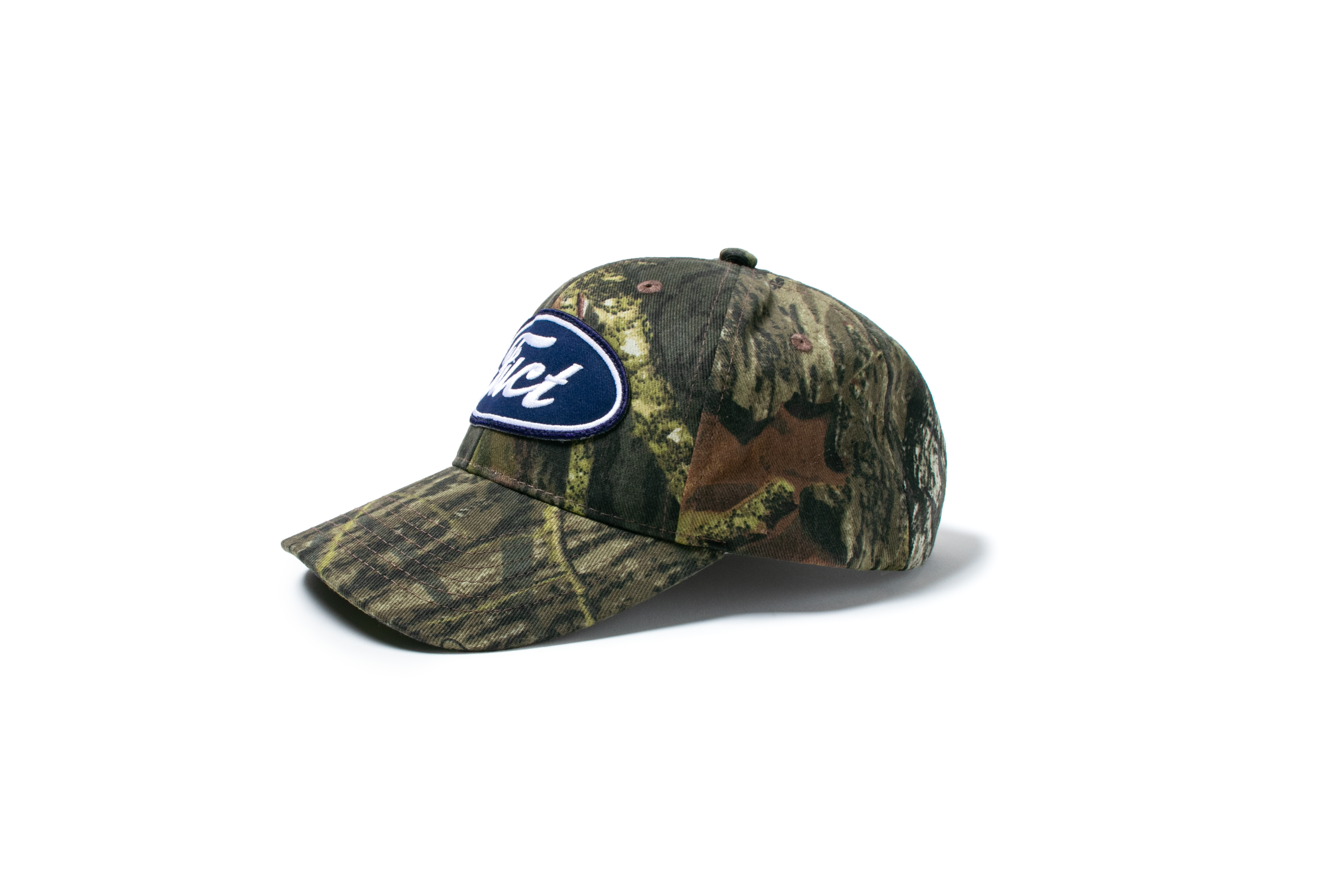 Official OVAL PARODY MOSSY OAK CAMO HAT view