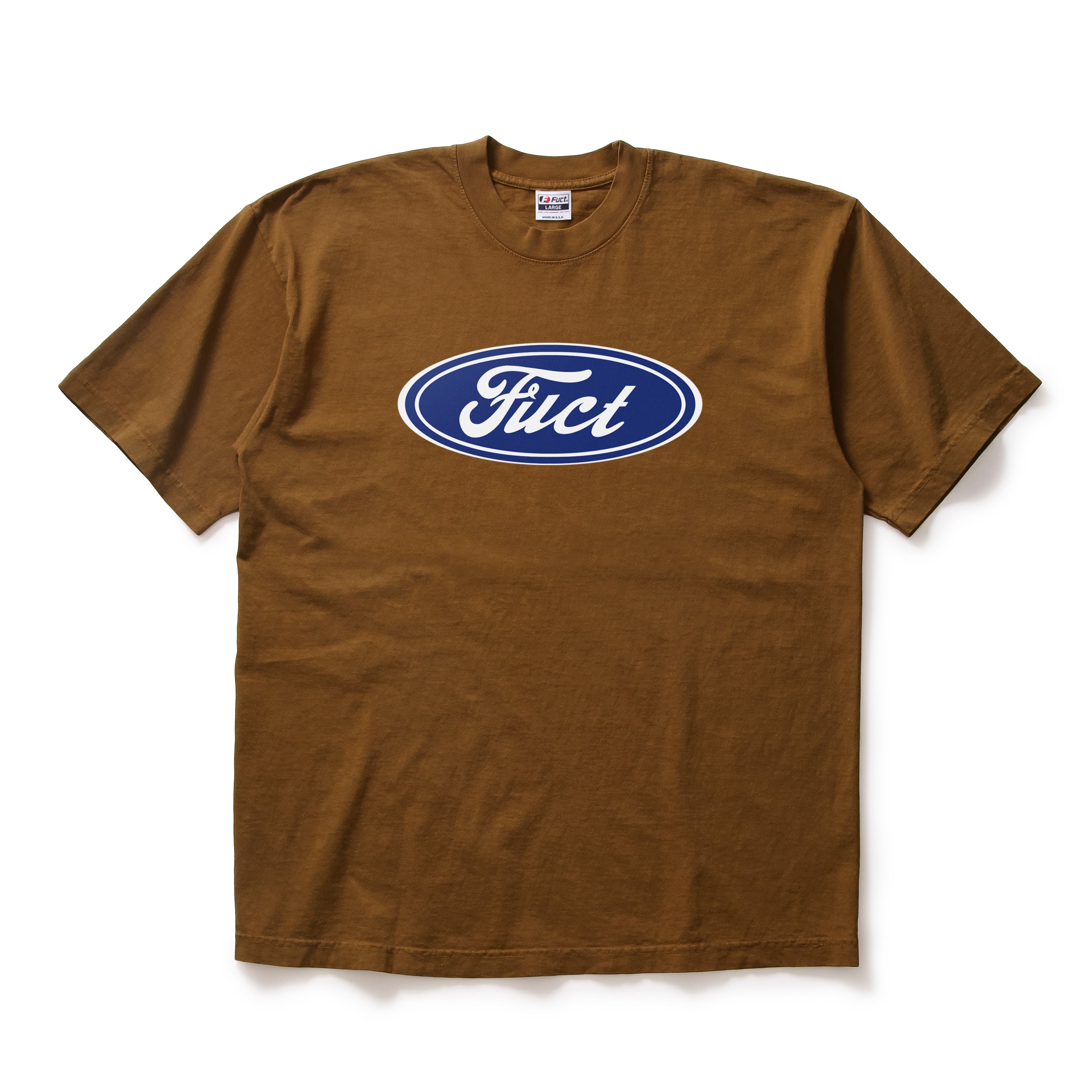 Official OVAL PARODY T-SHIRT BRASS view