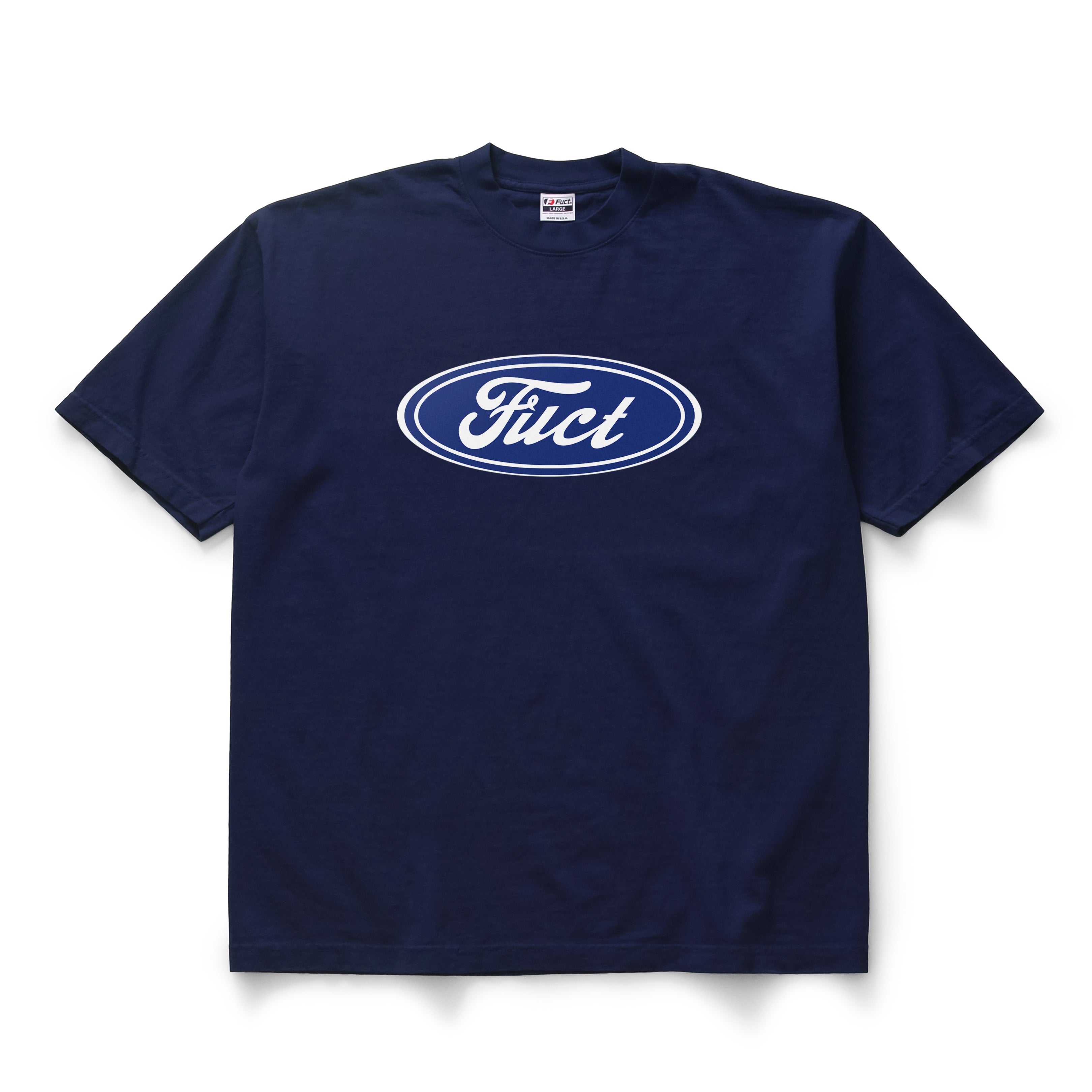 Official OVAL PARODY T-SHIRT DARK NAVY view