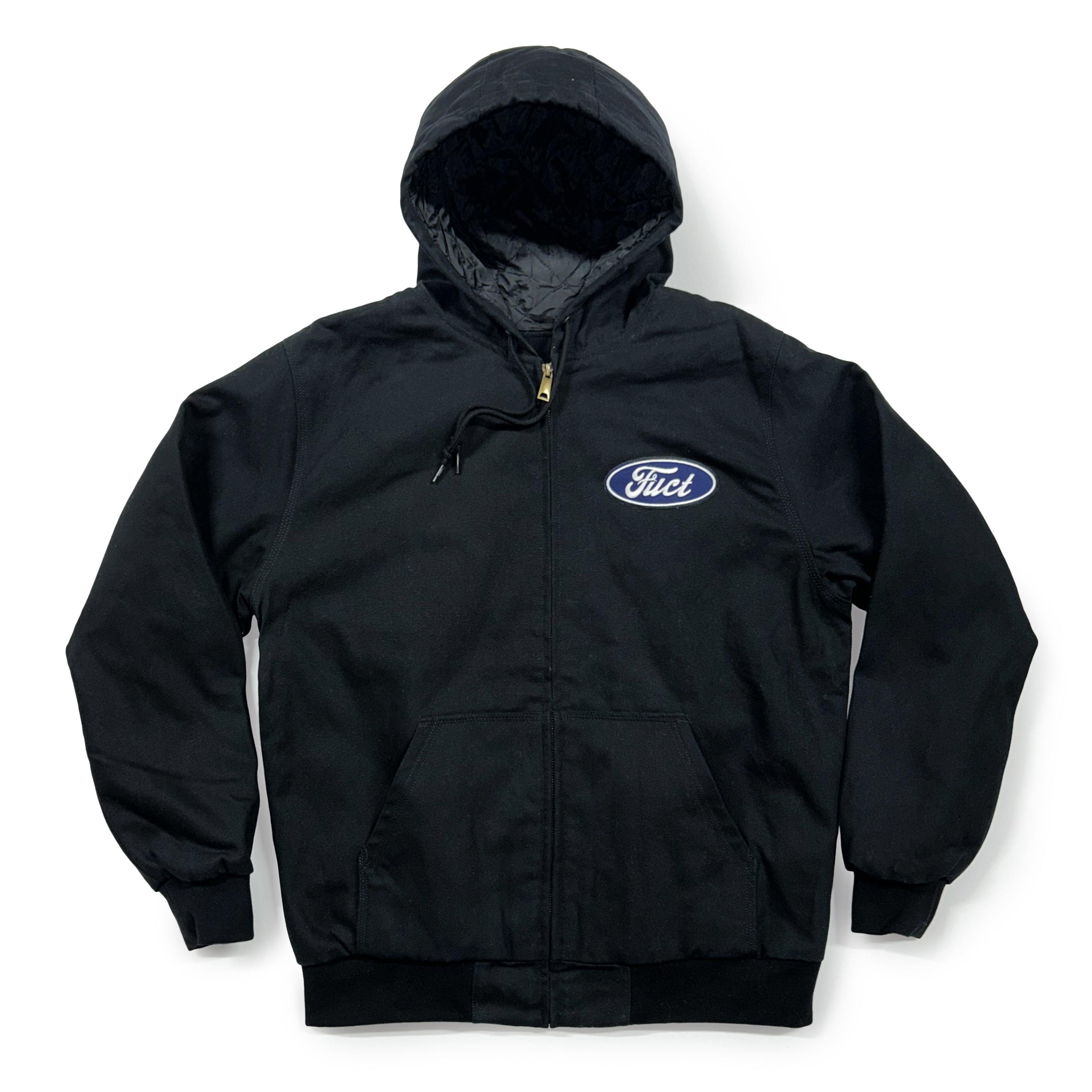 Official WE ARE FUCT CANVAS WORKWEAR JACKET [BLACK] view