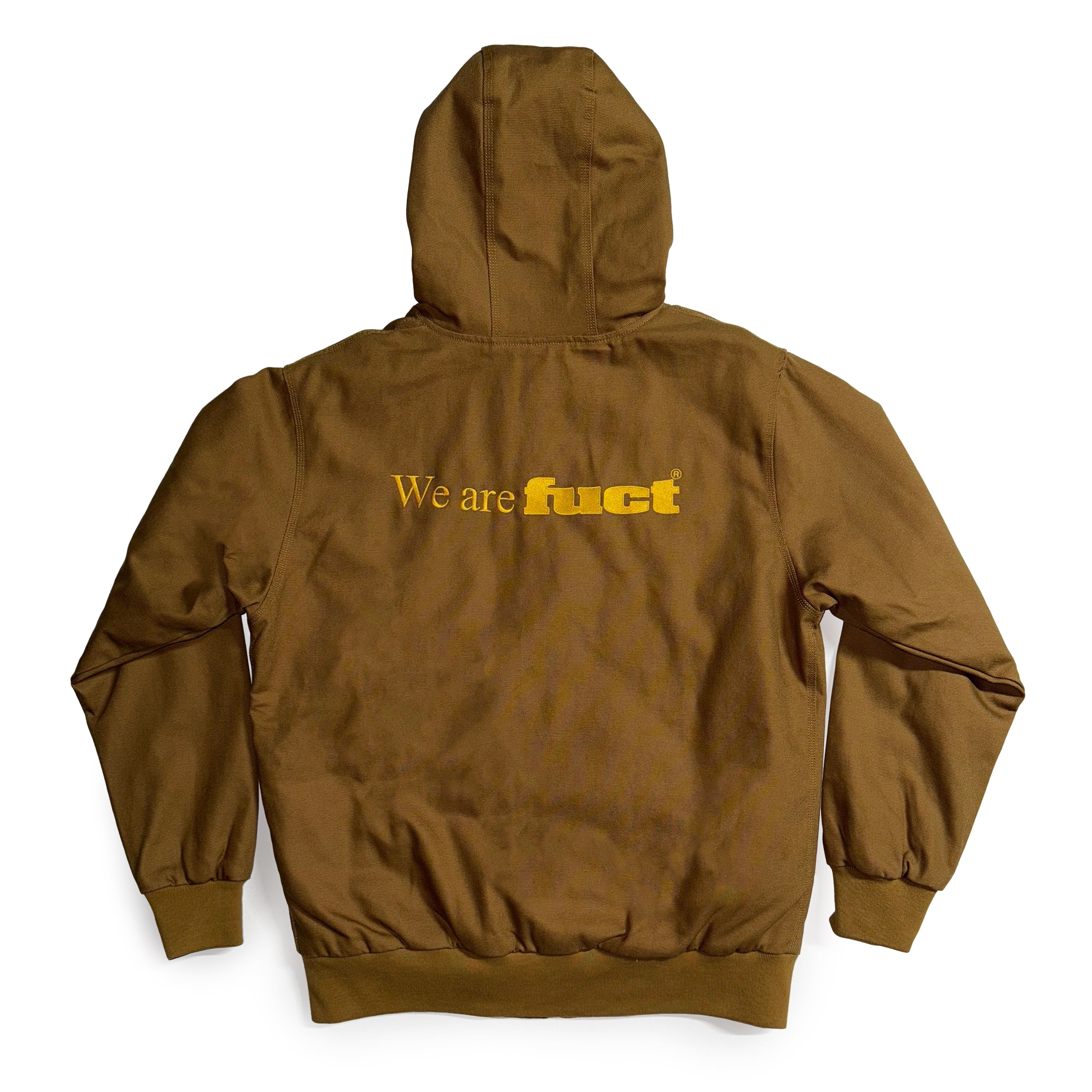 Official WE ARE FUCT CANVAS WORKWEAR JACKET [SADDLE] view