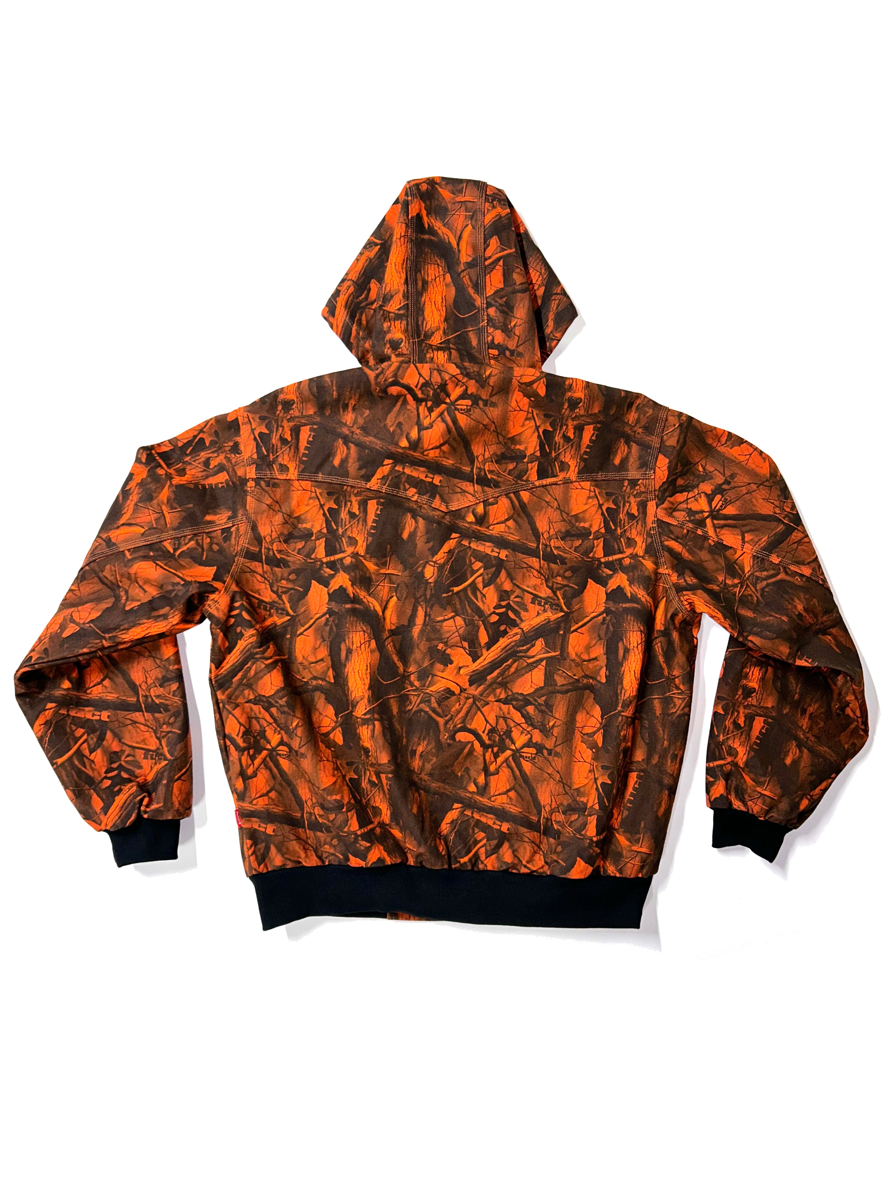 Official CAMO WORK HOODIE ORANGE view