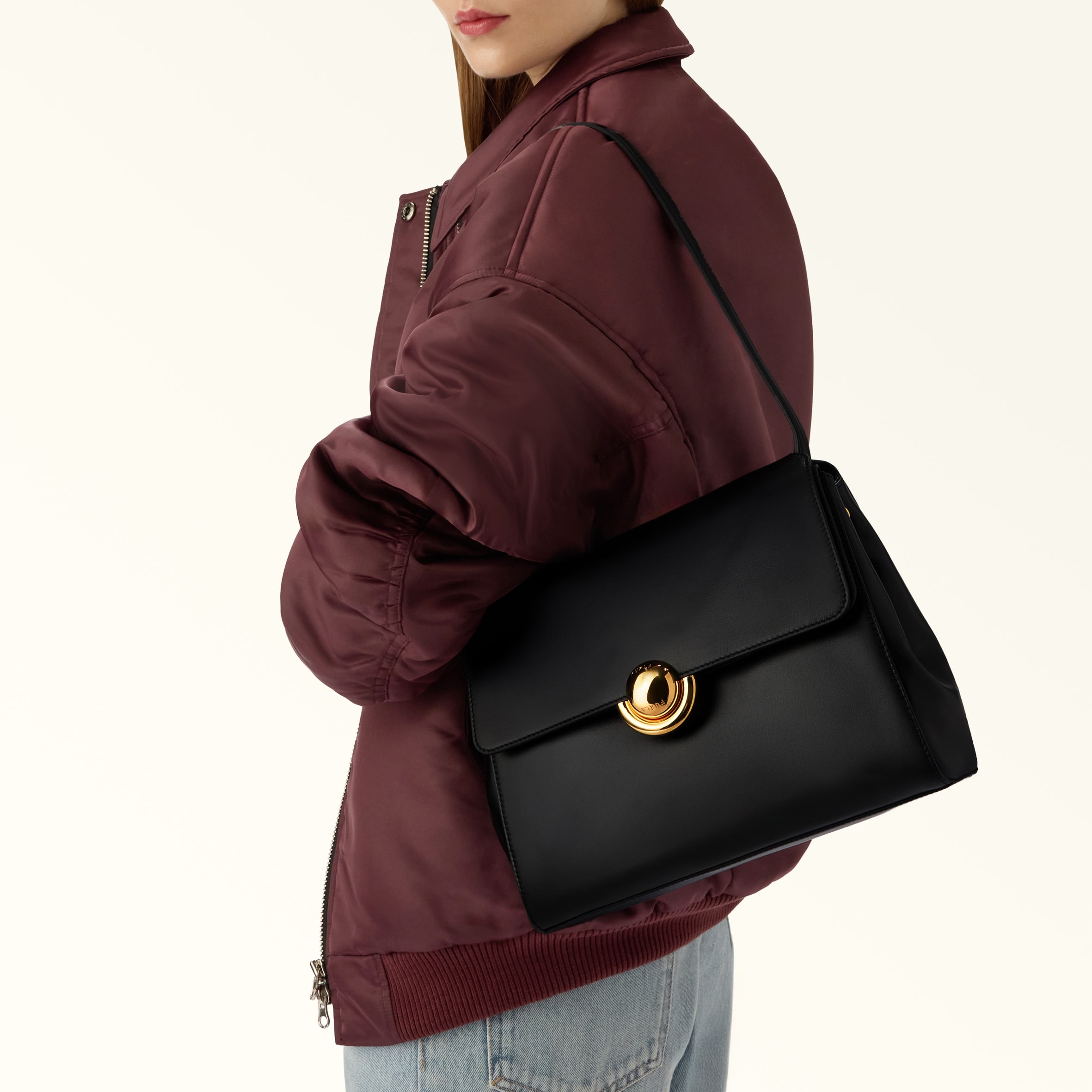 worn as a shoulder bag