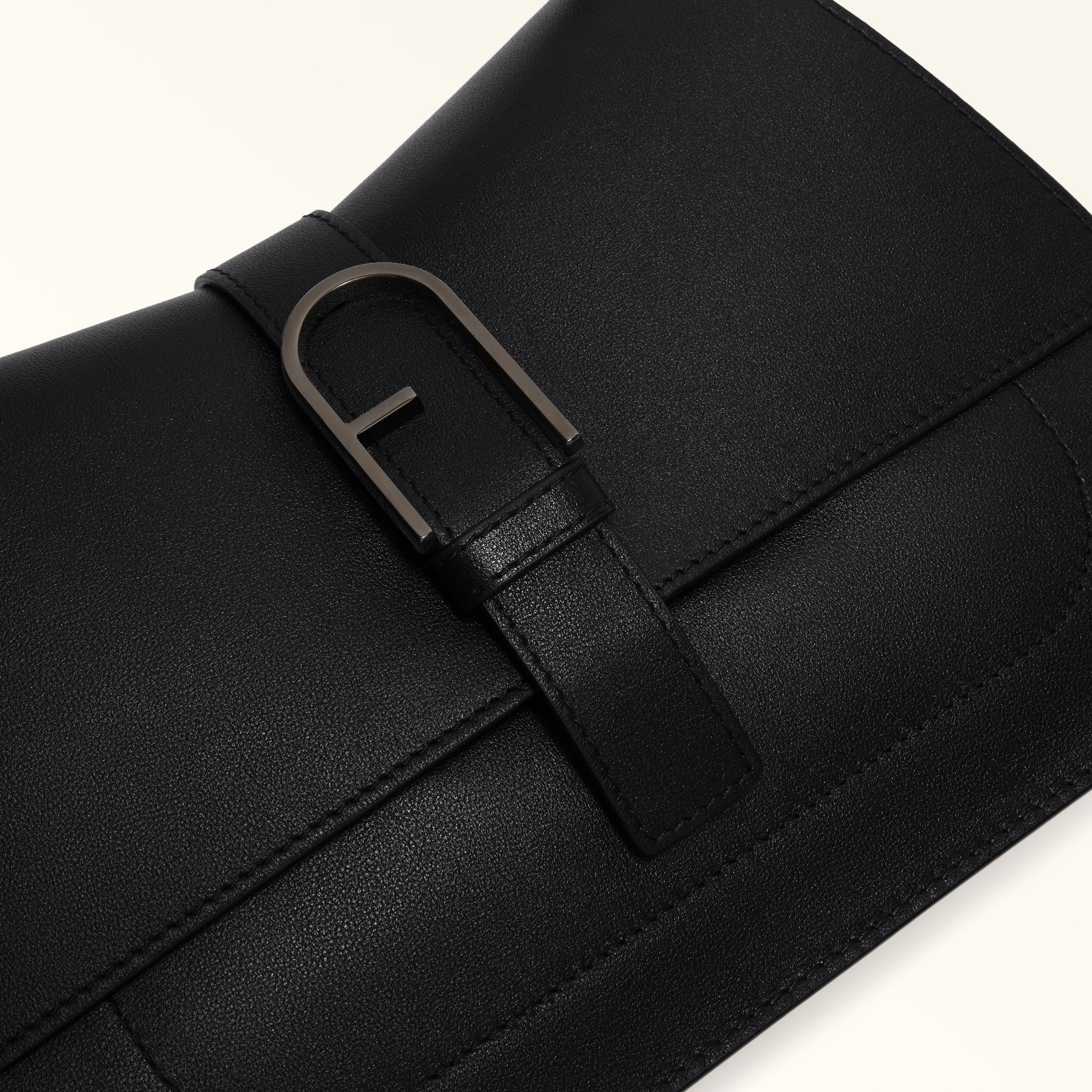 strap and flap closeup