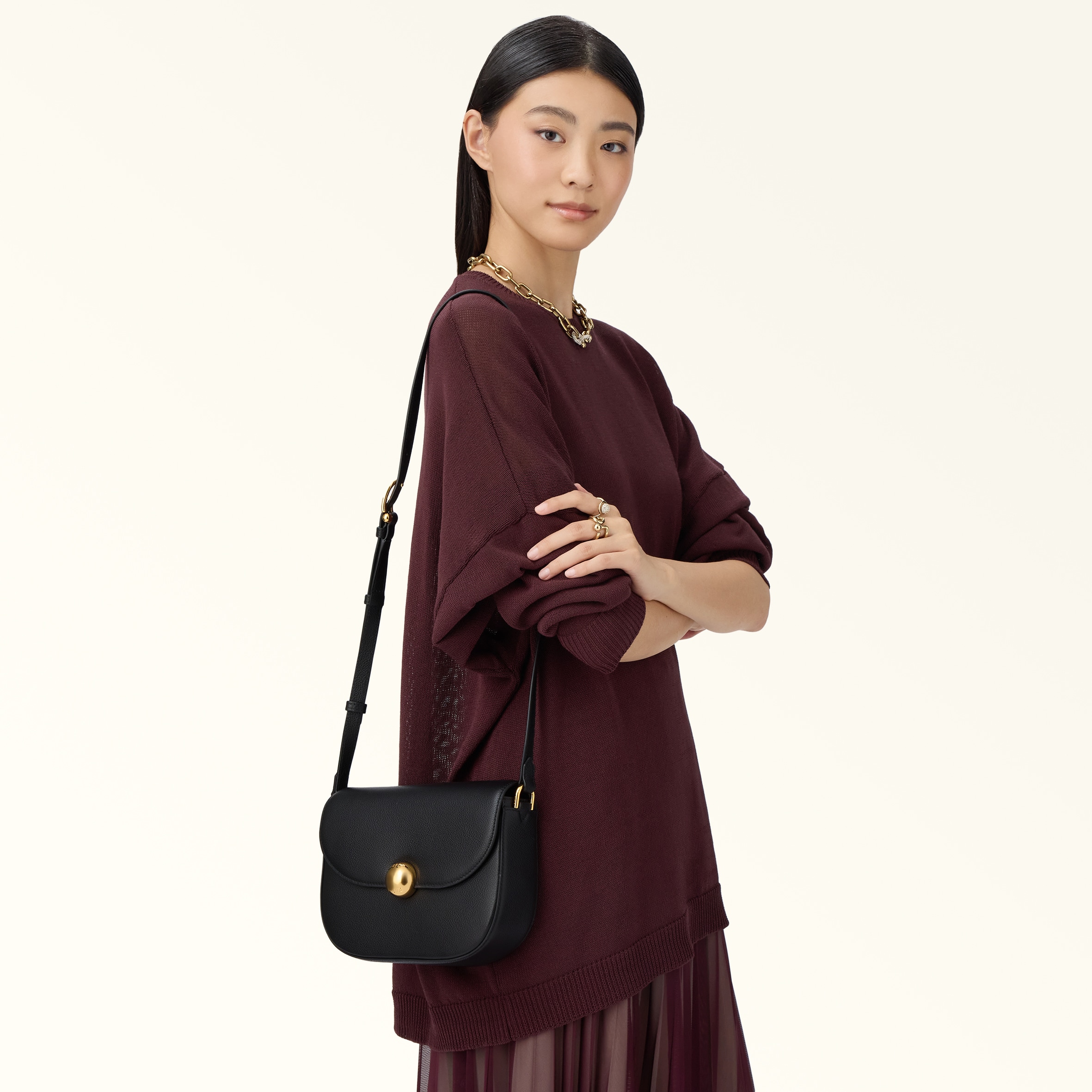 worn crossbody