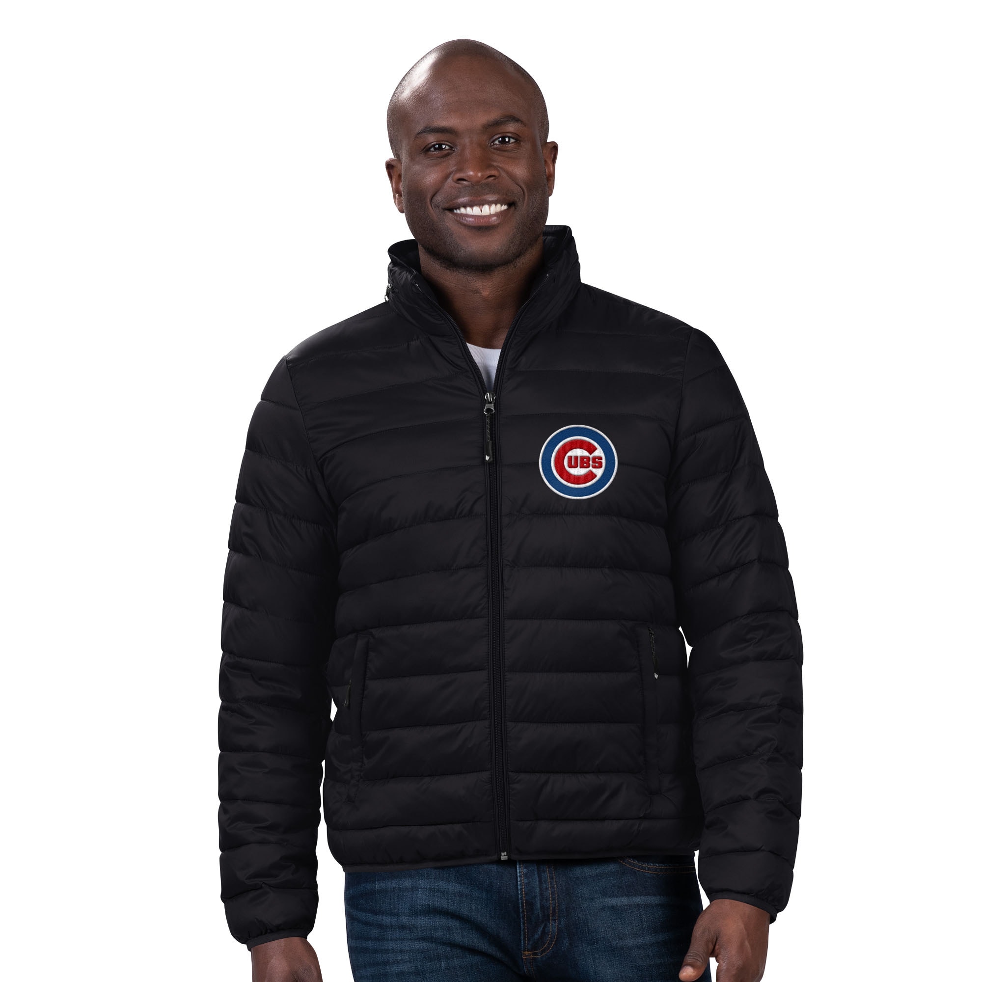 Packable Neck Pillow Full-Zip Puffer Jacket