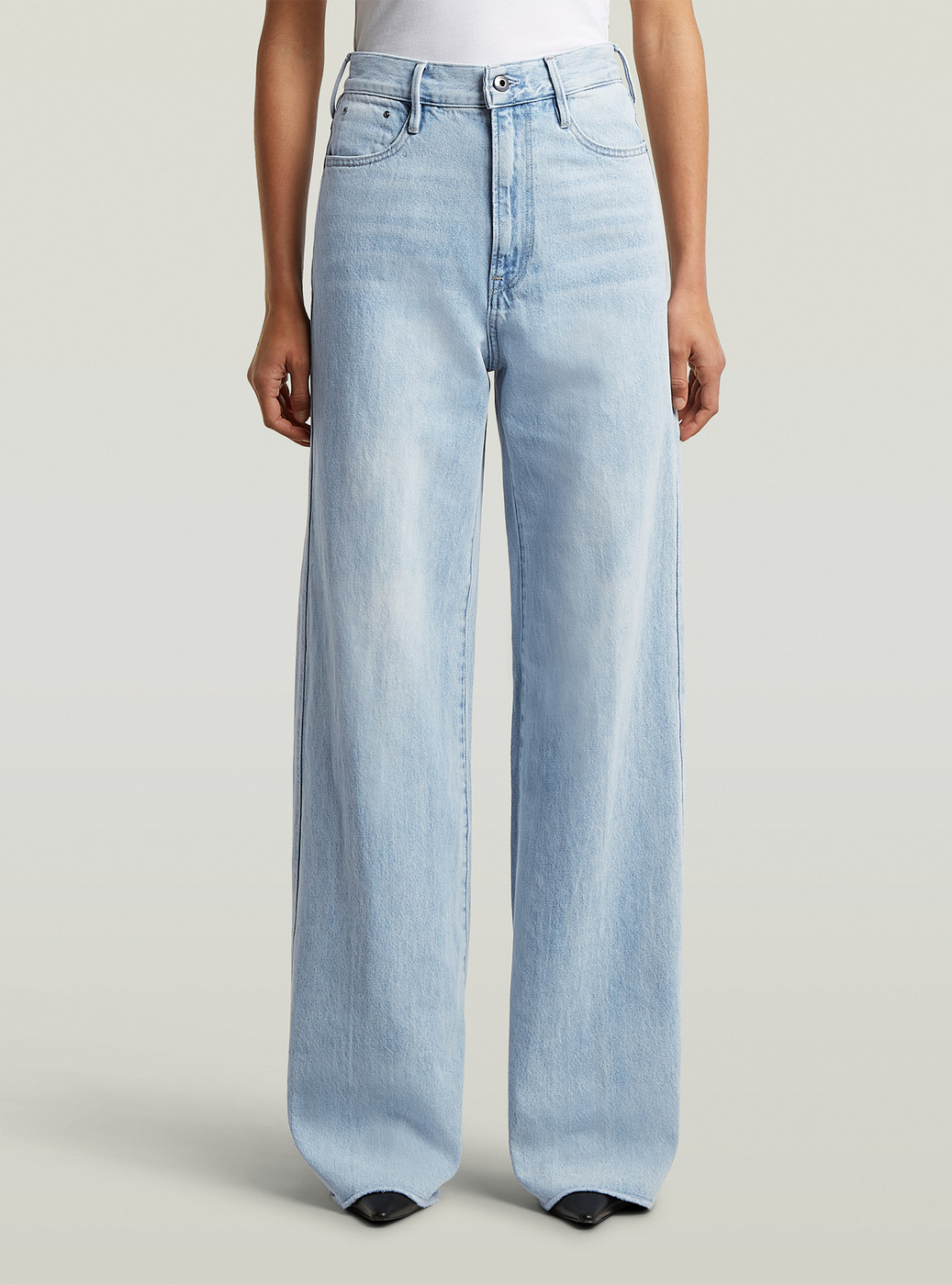 Deck Ultra High Wide Leg Jeans