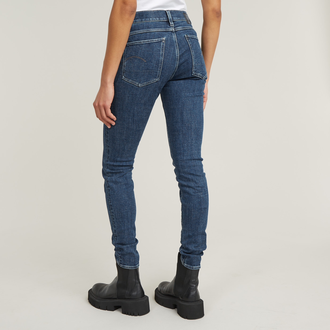 styled back