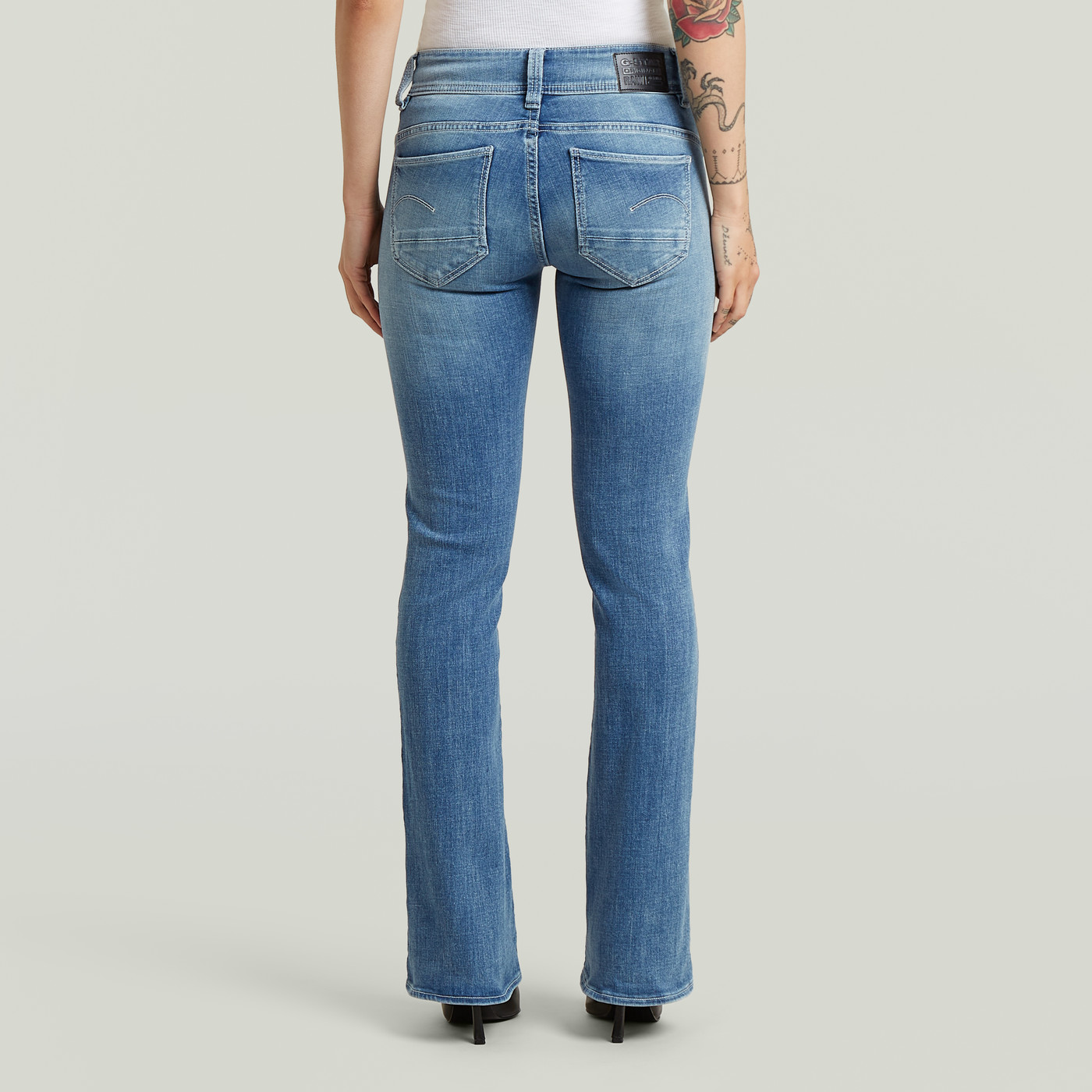 styled back