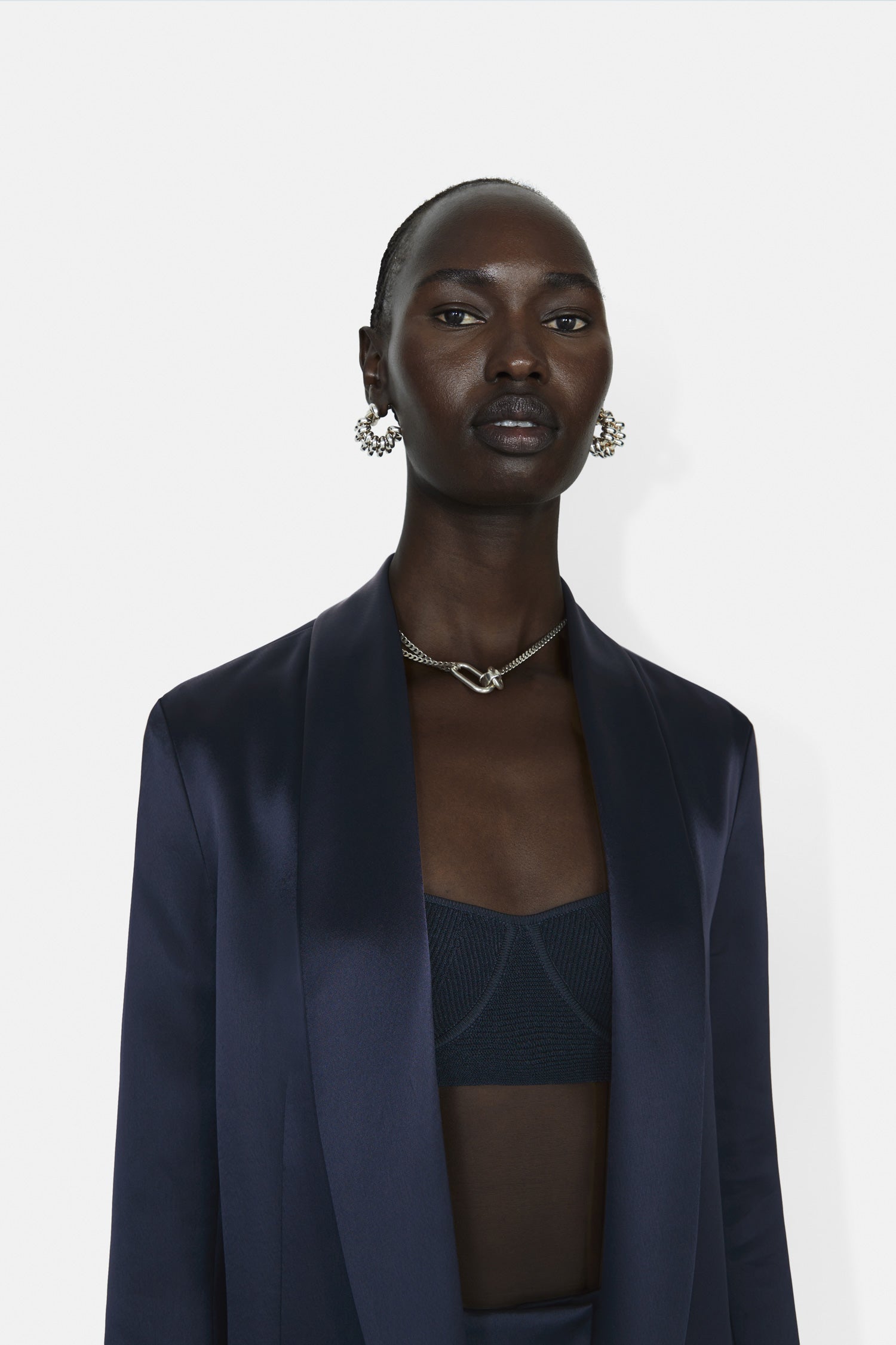 dove blue Julianne blazer variation