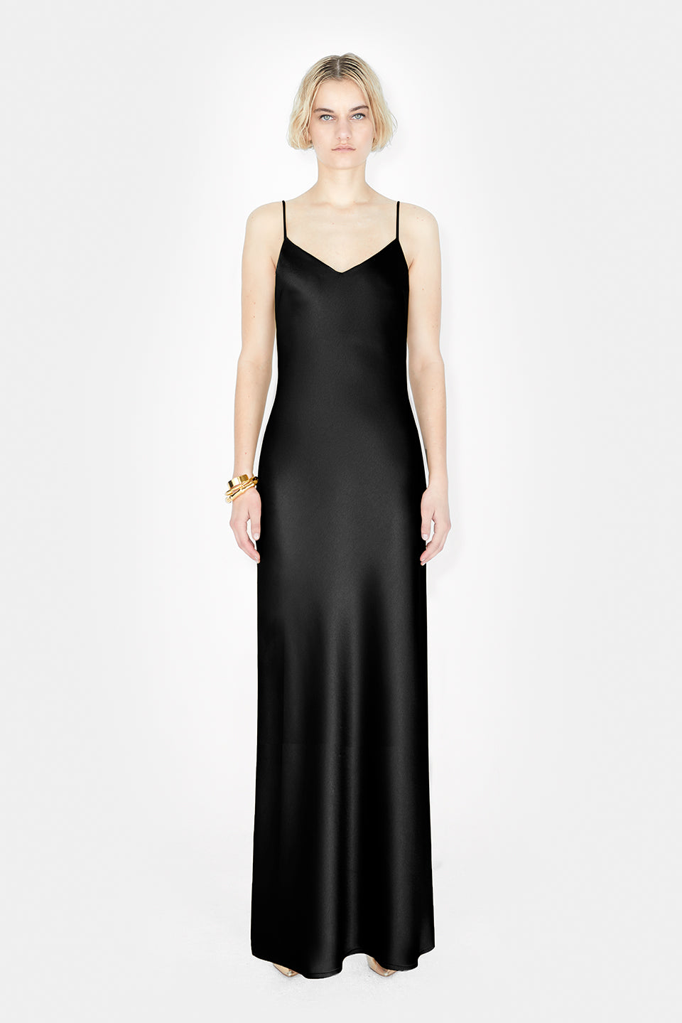 gold Galvanized slip in the same pared-back mood