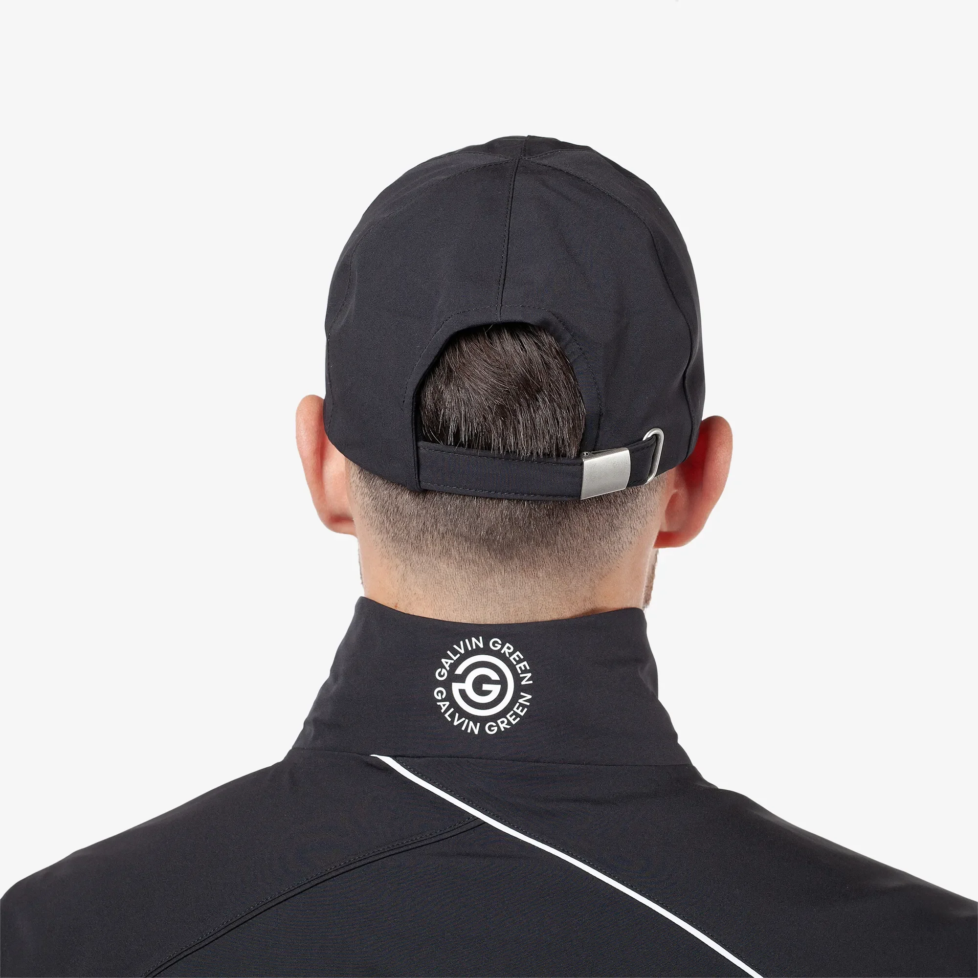 Atlas Waterproof golf cap — official alternate/detail view 4