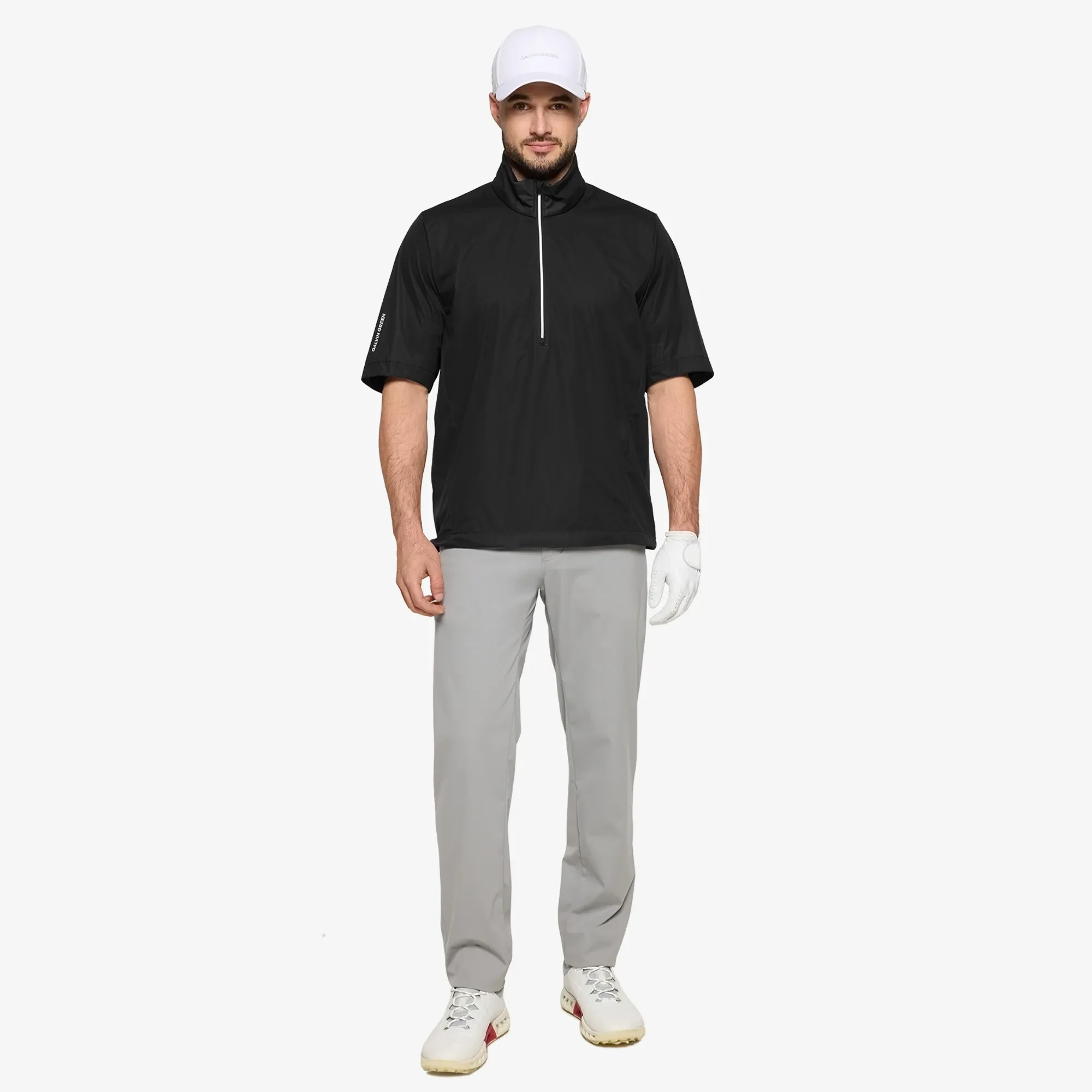 Luis Windproof and water repellent golf jacket — official alternate/detail view 2