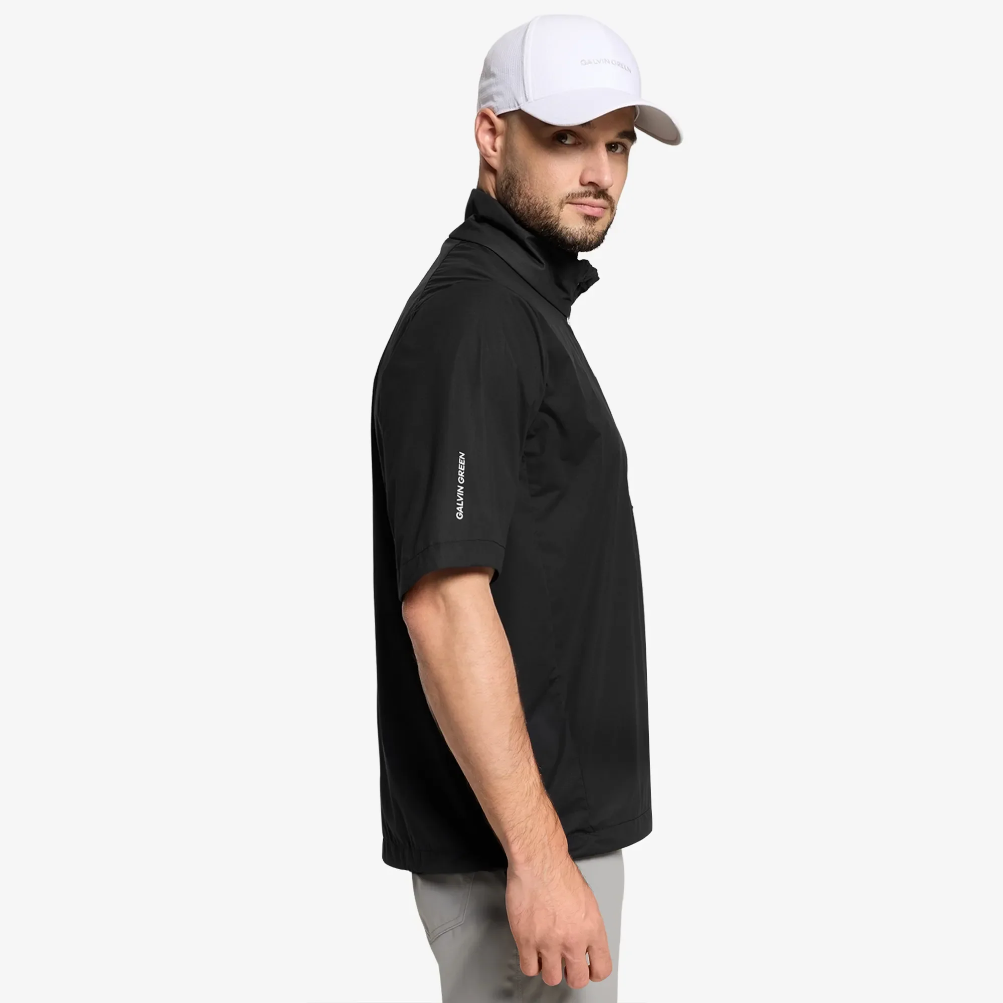 Luis Windproof and water repellent golf jacket — official alternate/detail view 3
