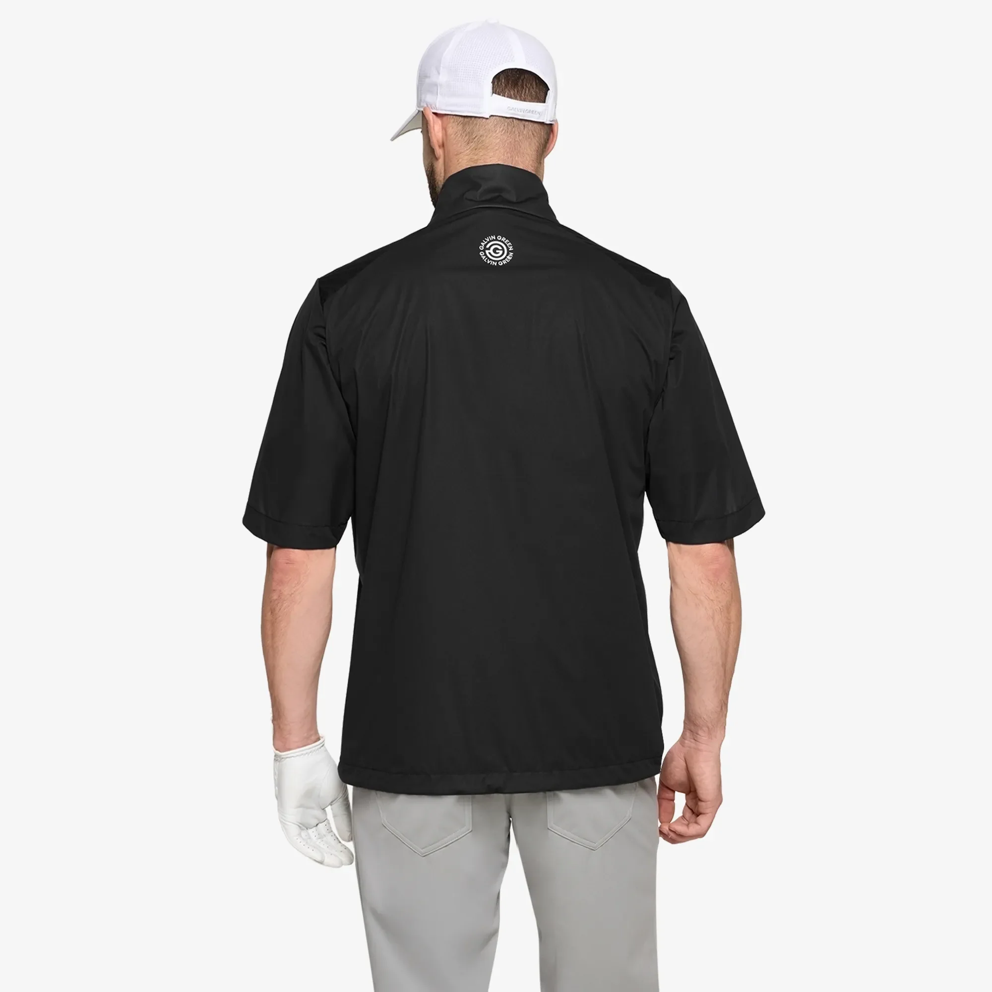 Luis Windproof and water repellent golf jacket — official alternate/detail view 4