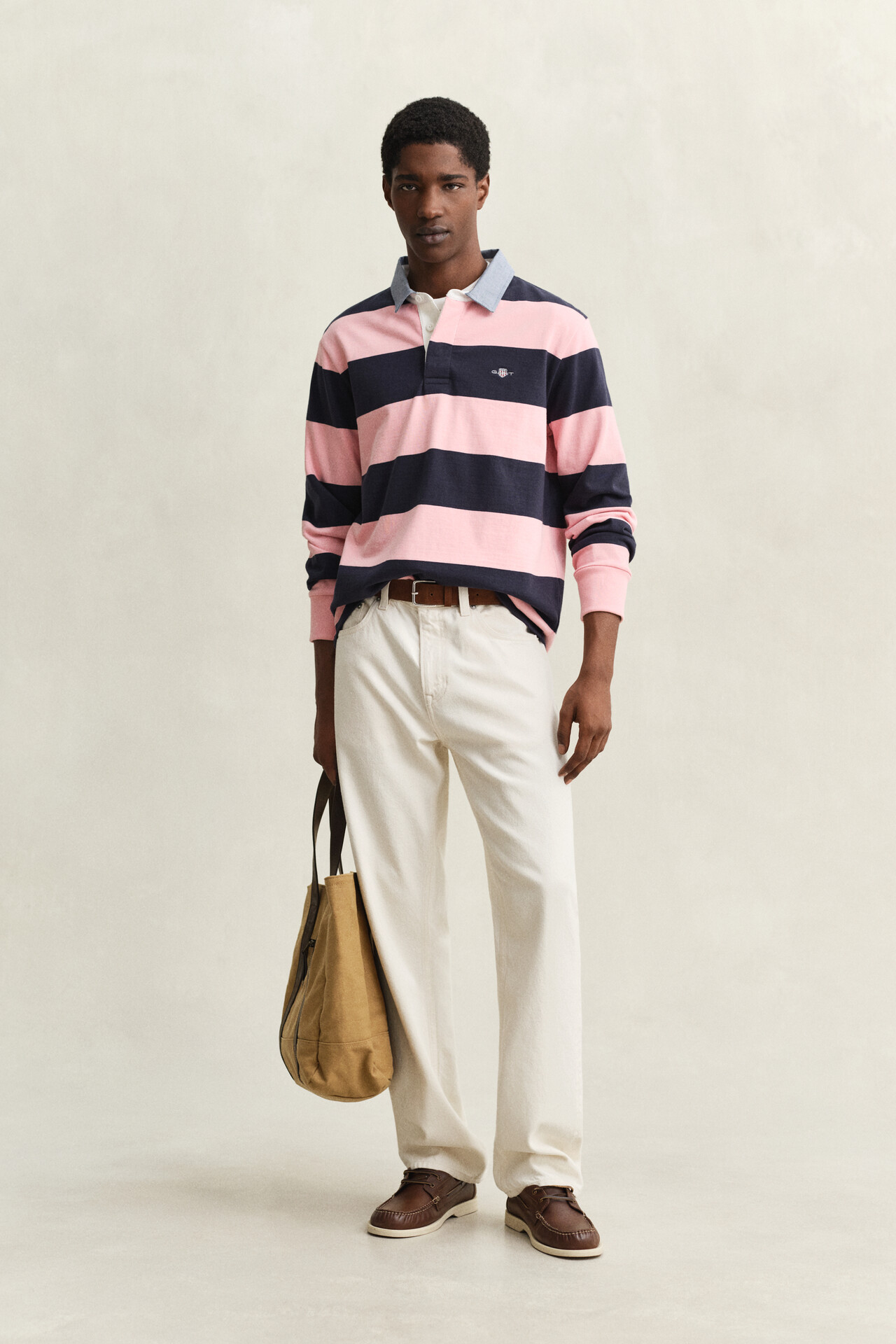 chambray collar