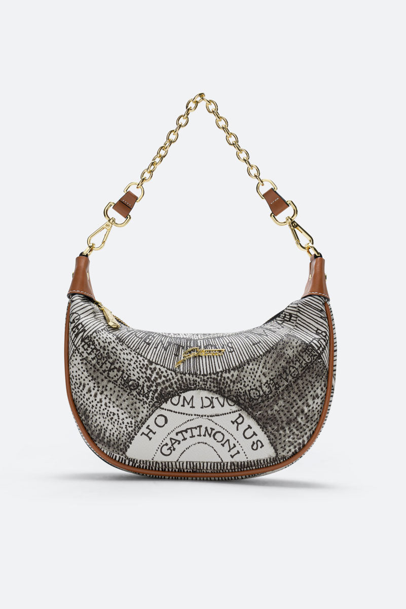 Hobo Bag Planetarium Ink Sepia Small