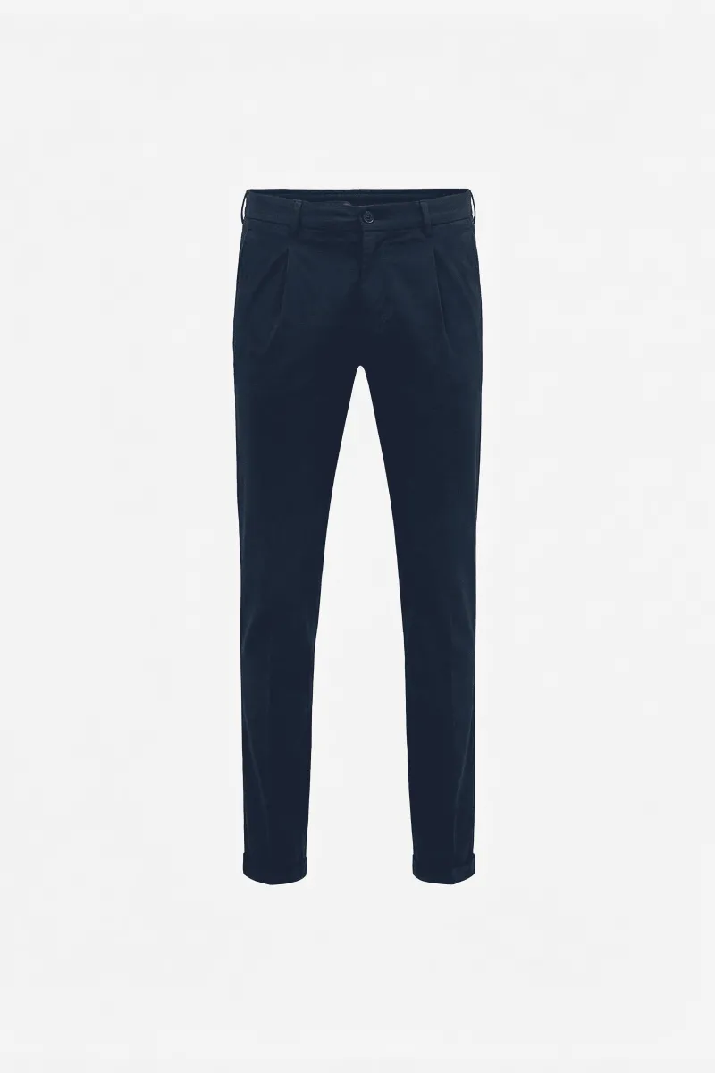 Bari Pima Cotton Tailored Trousers