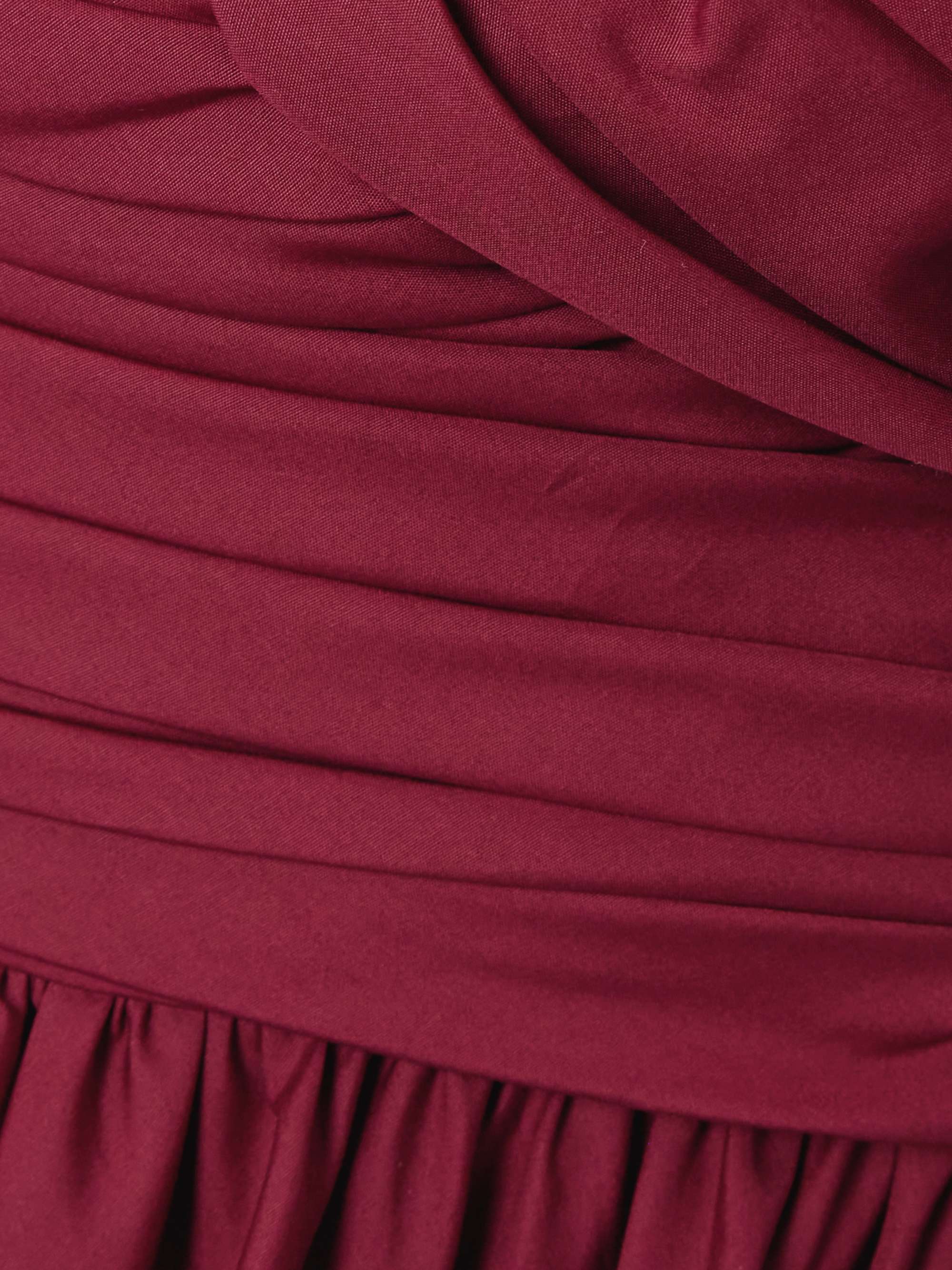 gathered bodice detail