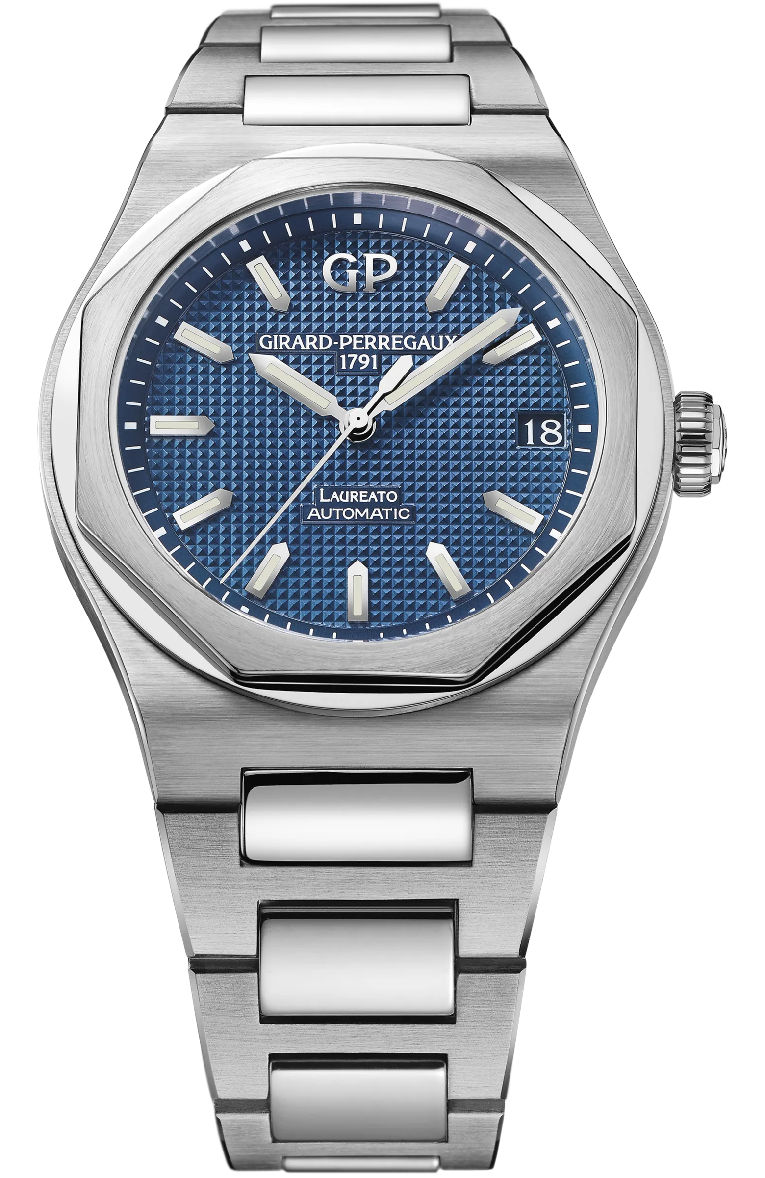 blue dial close view