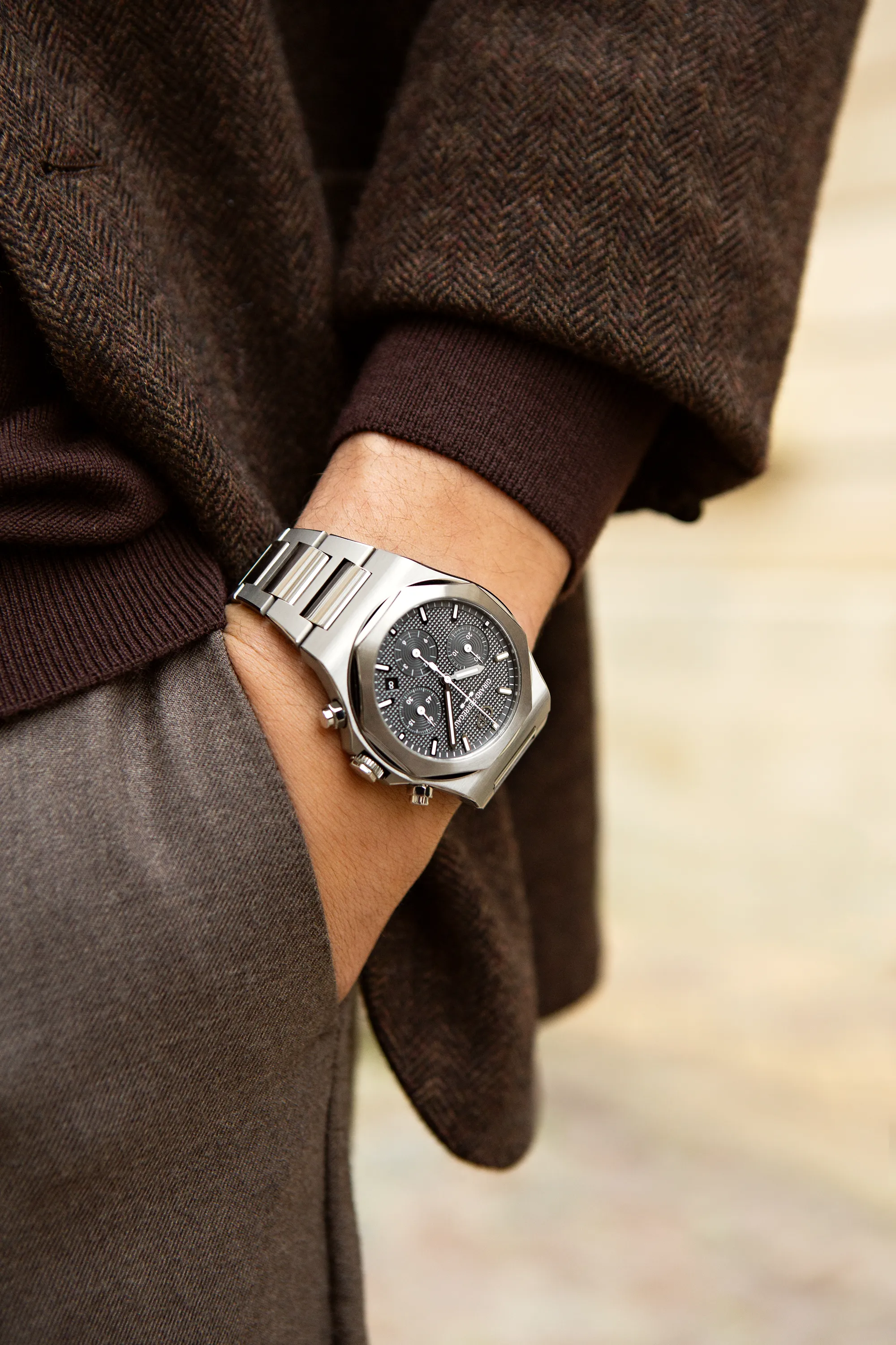 on-wrist view